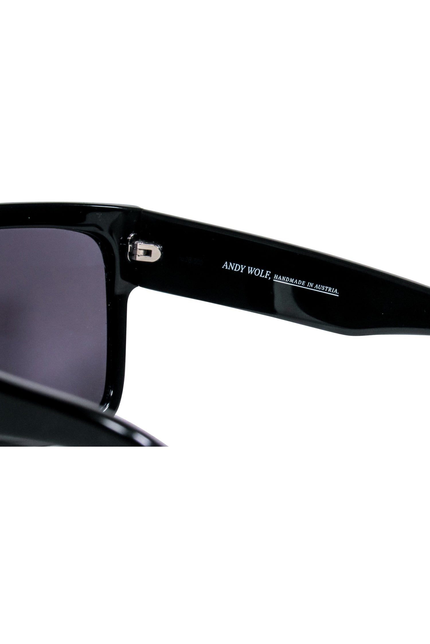 Andy Wolfe Black Oversized Summer Statement Sunglasses