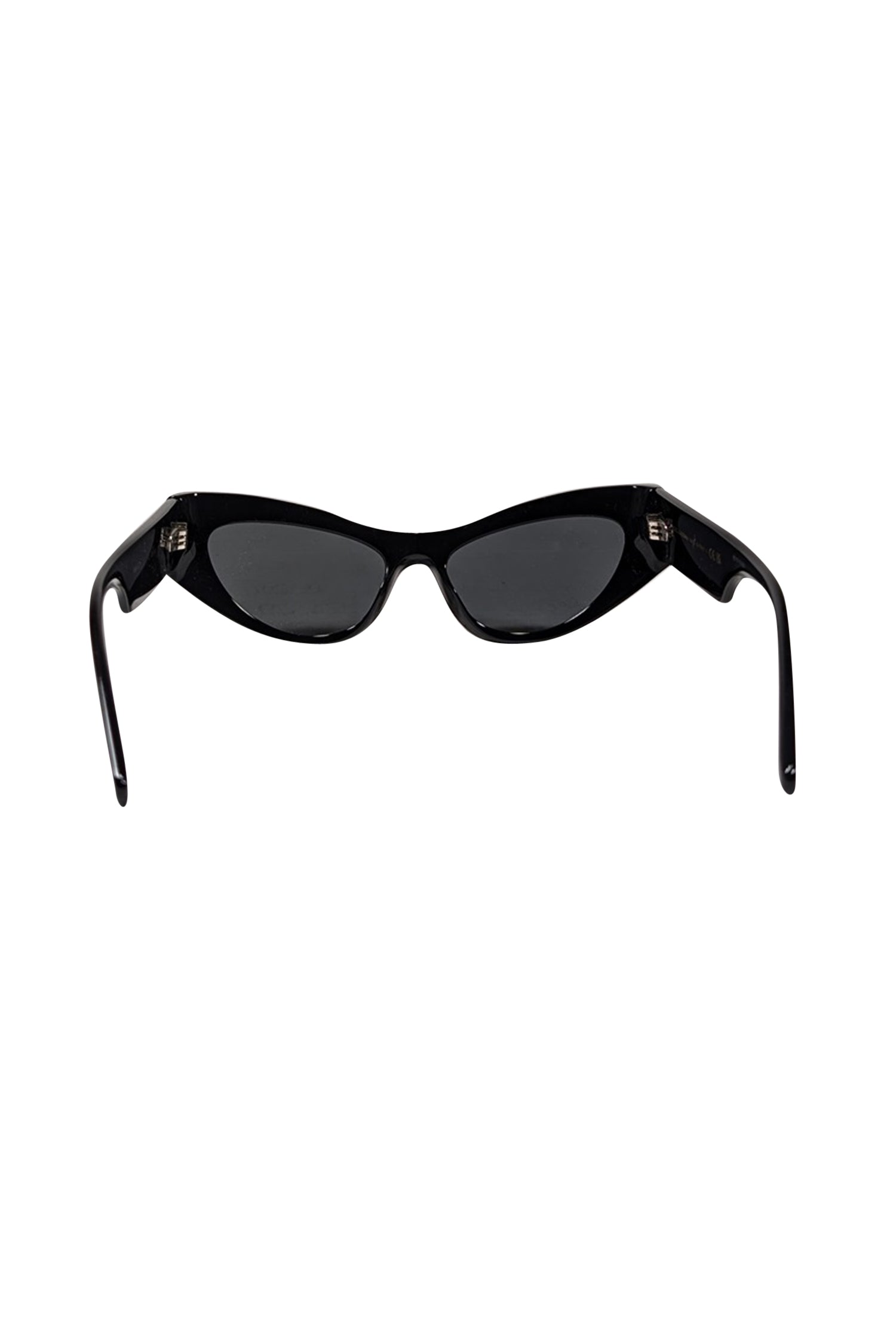 Dolce & Gabbana Black Slim Cat Eye Sunglasses: A Style Sensation