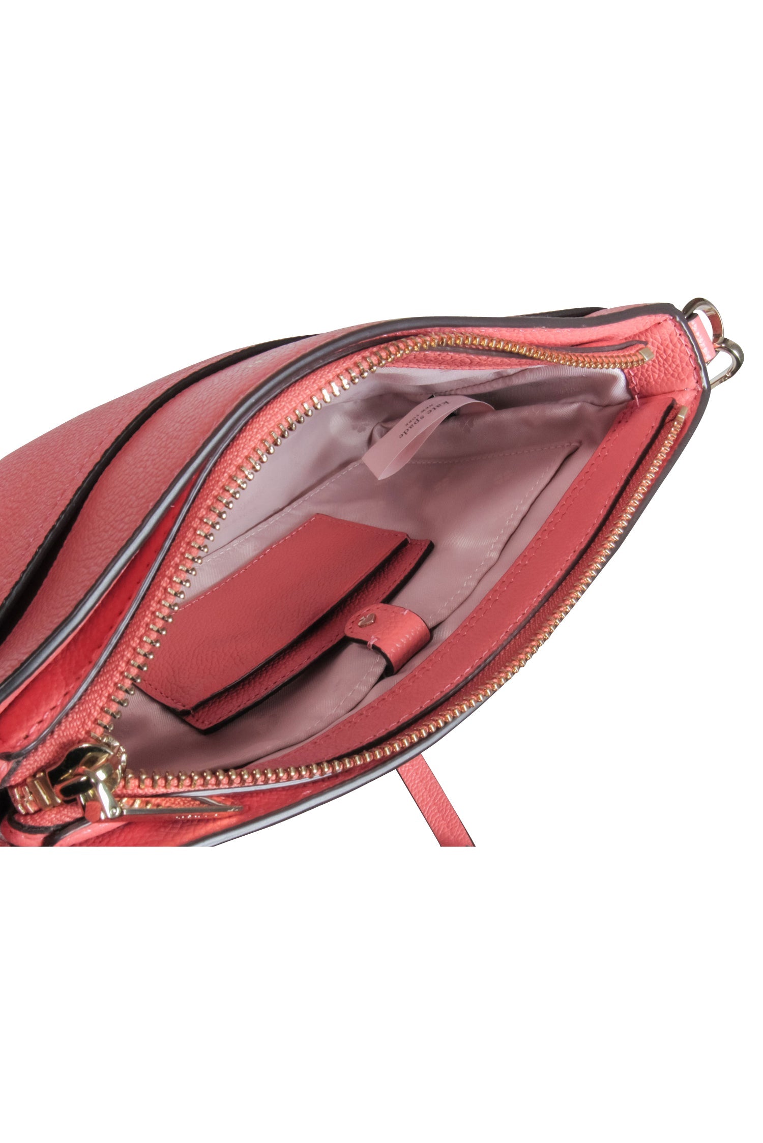 Kate Spade Coral Pink Pebbled Leather: The Ultimate All - Season Crossbody Bag