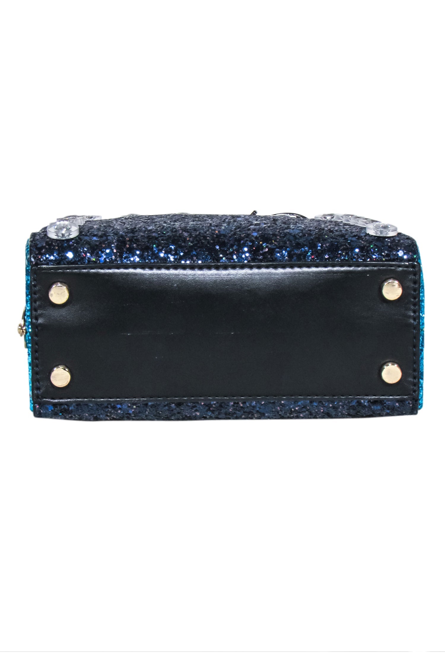 Kate Spade Blue Violina Glitter Crossbody Bag - Sparkle Like a Star!