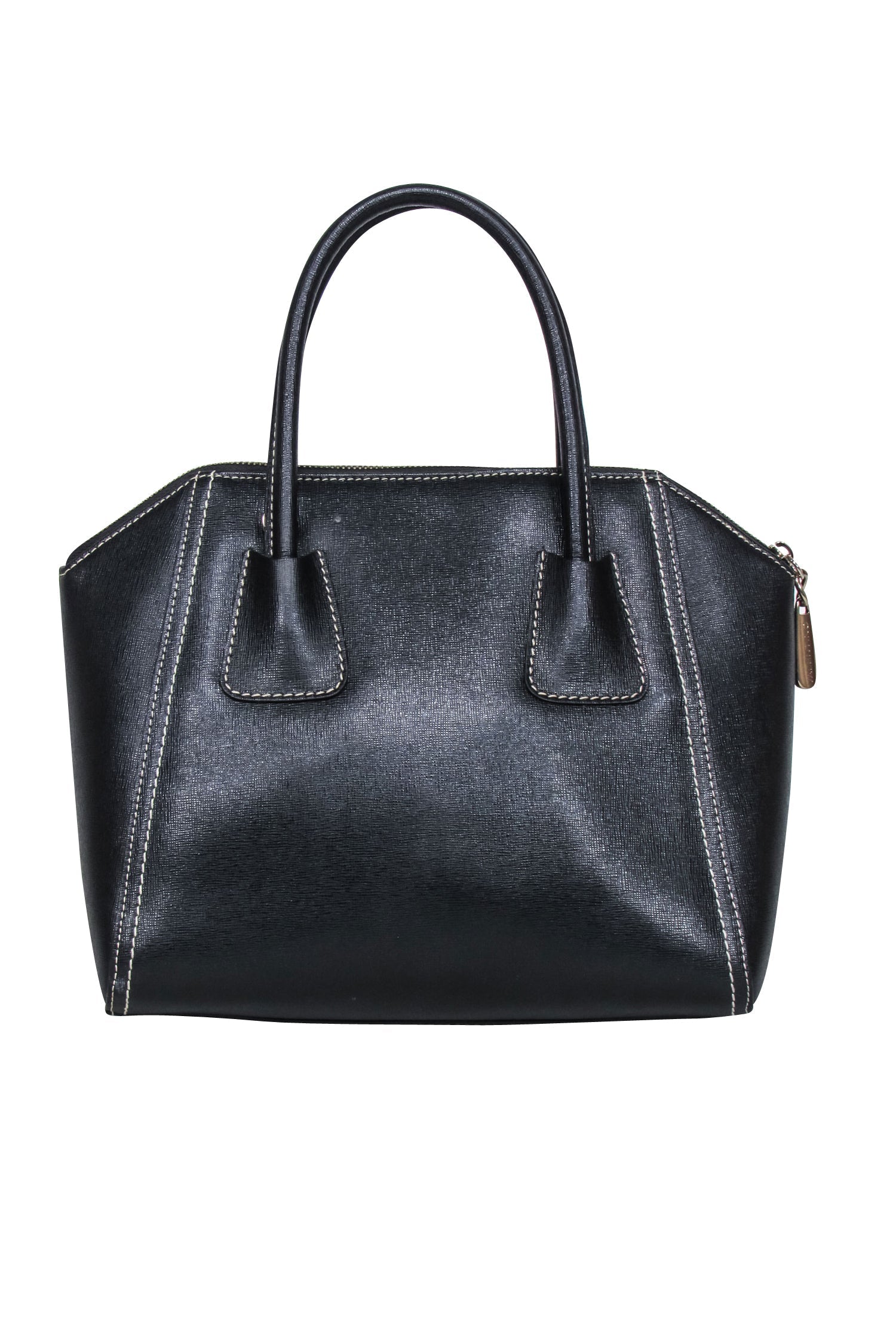 Valentino by Mario Valentino - Elegant Black Saffiano Leather Handbag