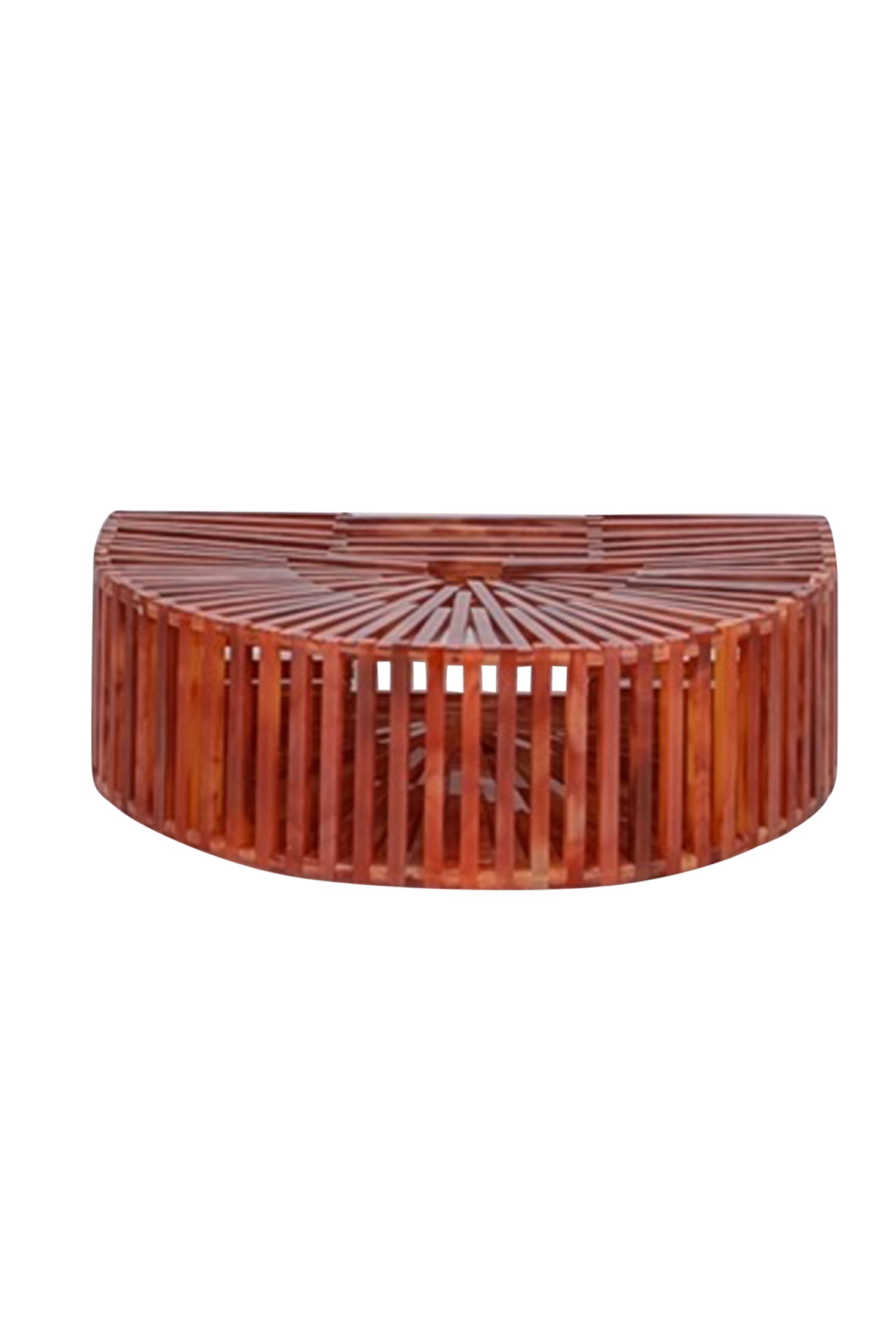 Cult Gaia - Stunning Orange Marbled Acrylic Ark Mini Bag