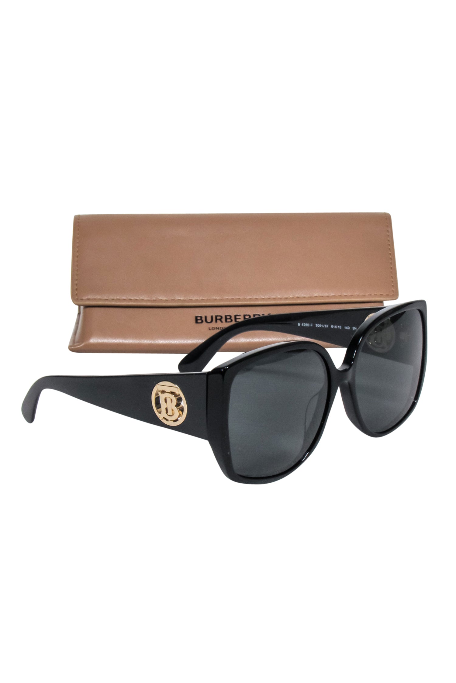 Burberry Black Oversized Fashion Sunglasses