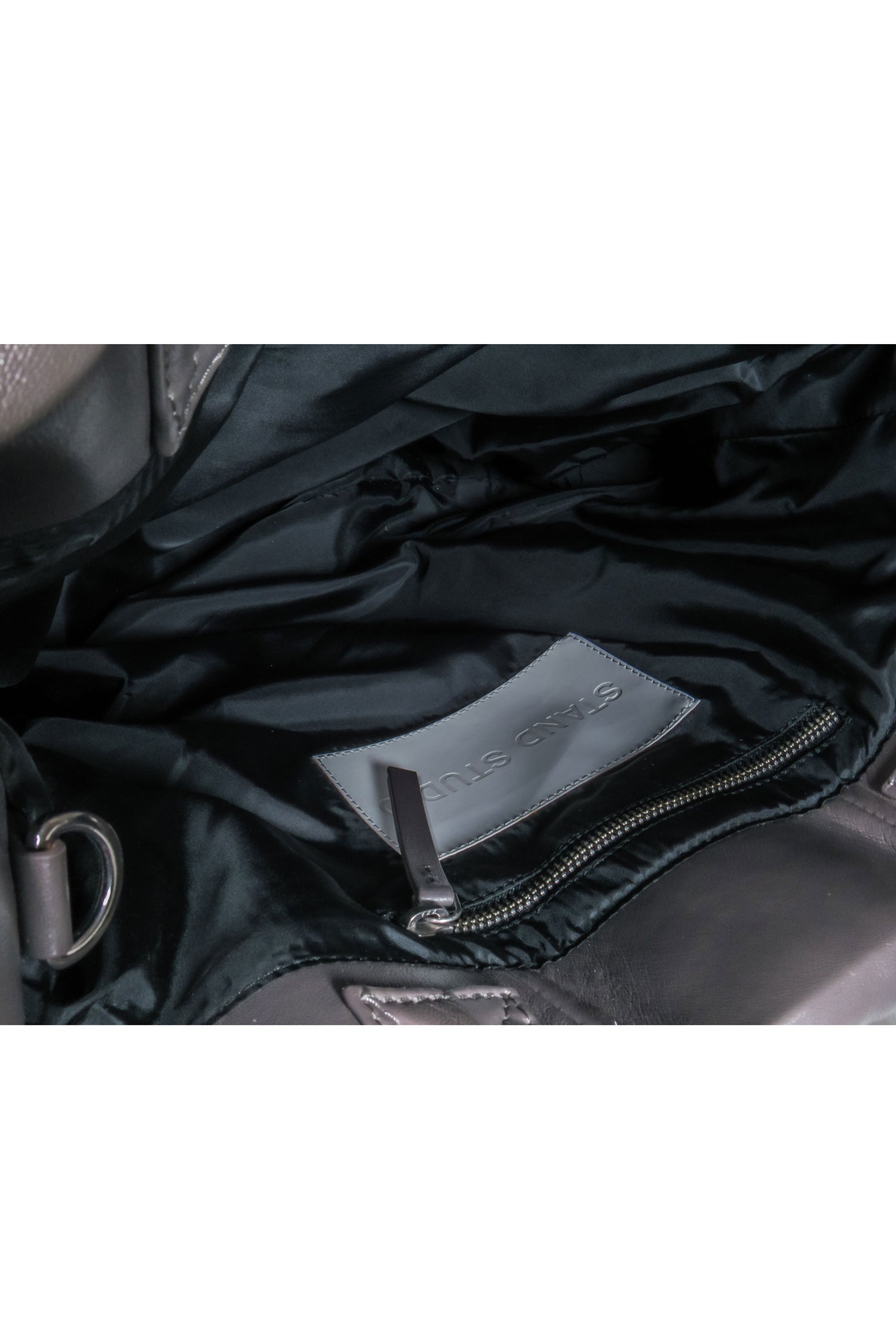Stand Studio Taupe Quilted Leather Assante Puffy Tote - A Fashion Must-Have!