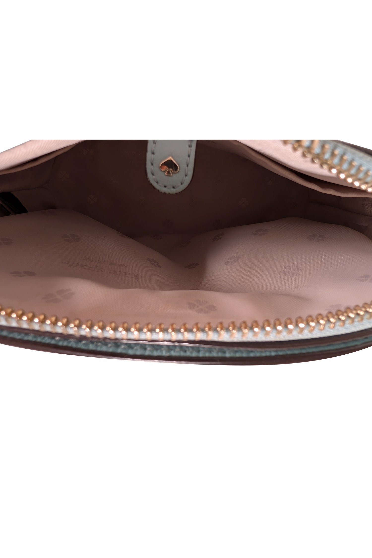 Kate Spade's Adorable Baby Blue Pebbled Leather Dome Crossbody Bag