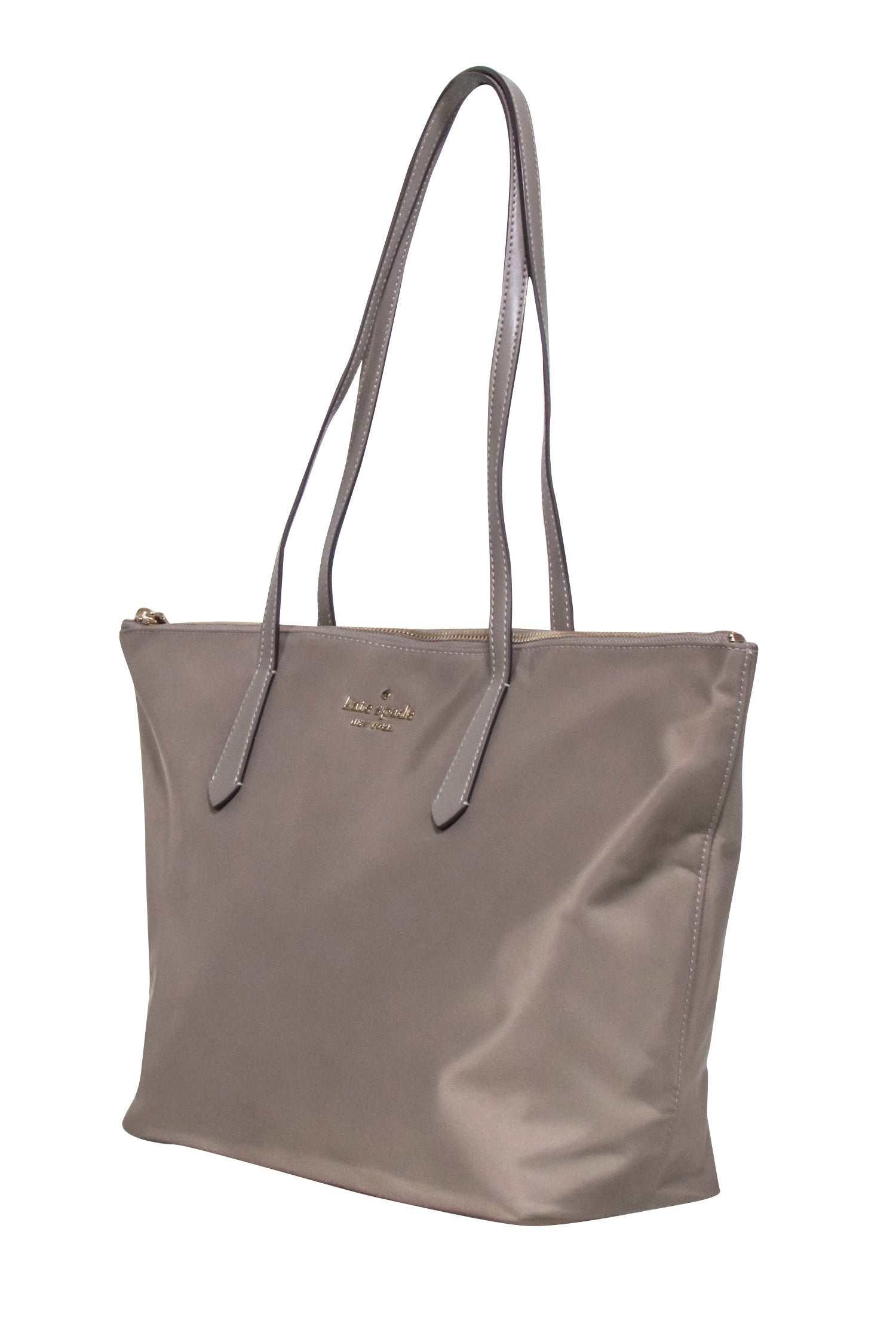 Kate Spade Taupe Nylon Tote - The Ultimate Office Companion