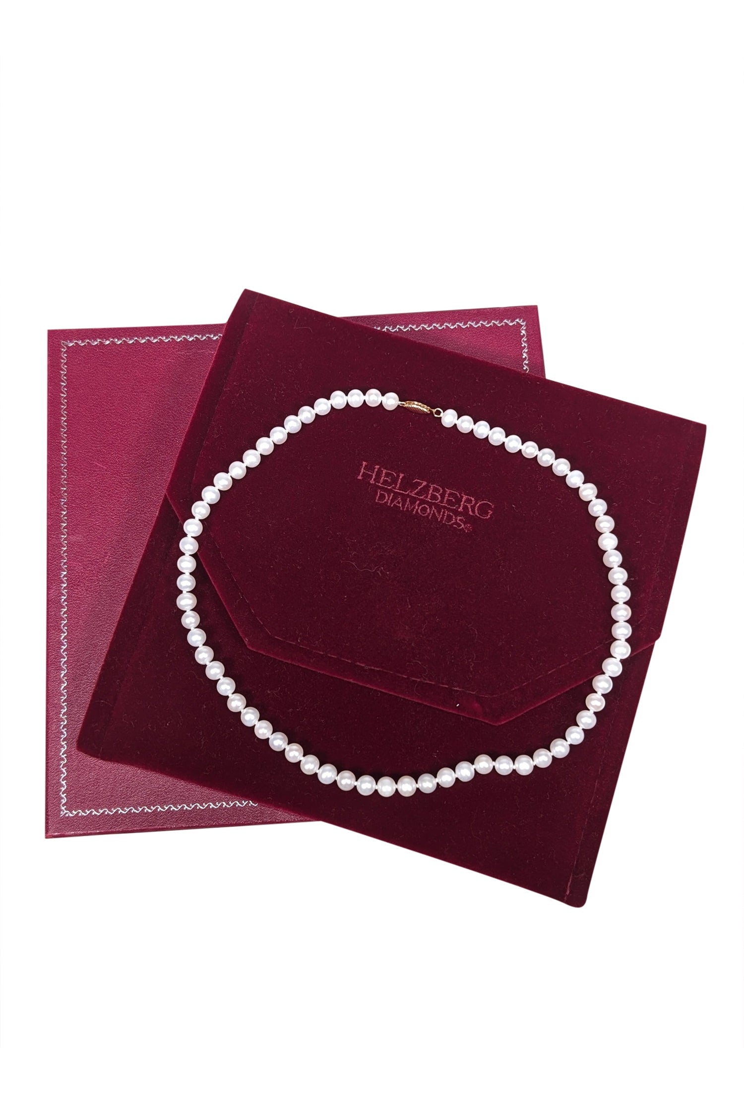 Helzberg Diamonds Exquisite Pearl Single Strand Necklace