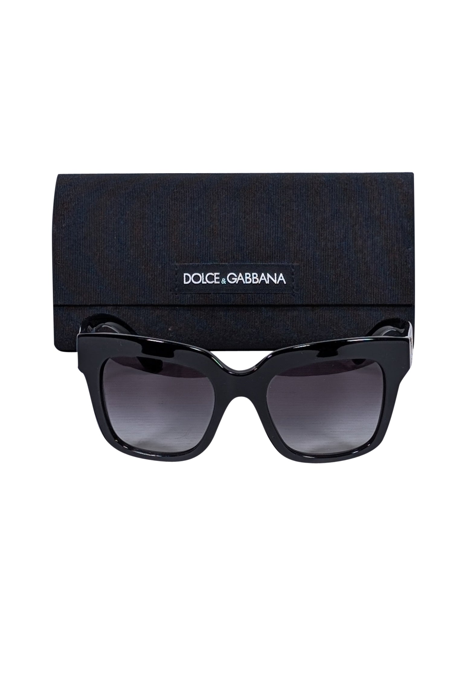 Dolce & Gabbana - Stunning Black Large Square Sunglasses