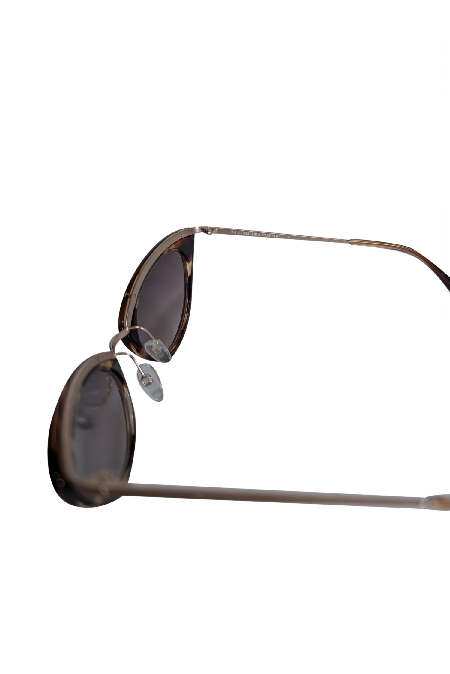 Tom Ford's Stunning Brown Tortoise Grace Cat Eye Sunglasses