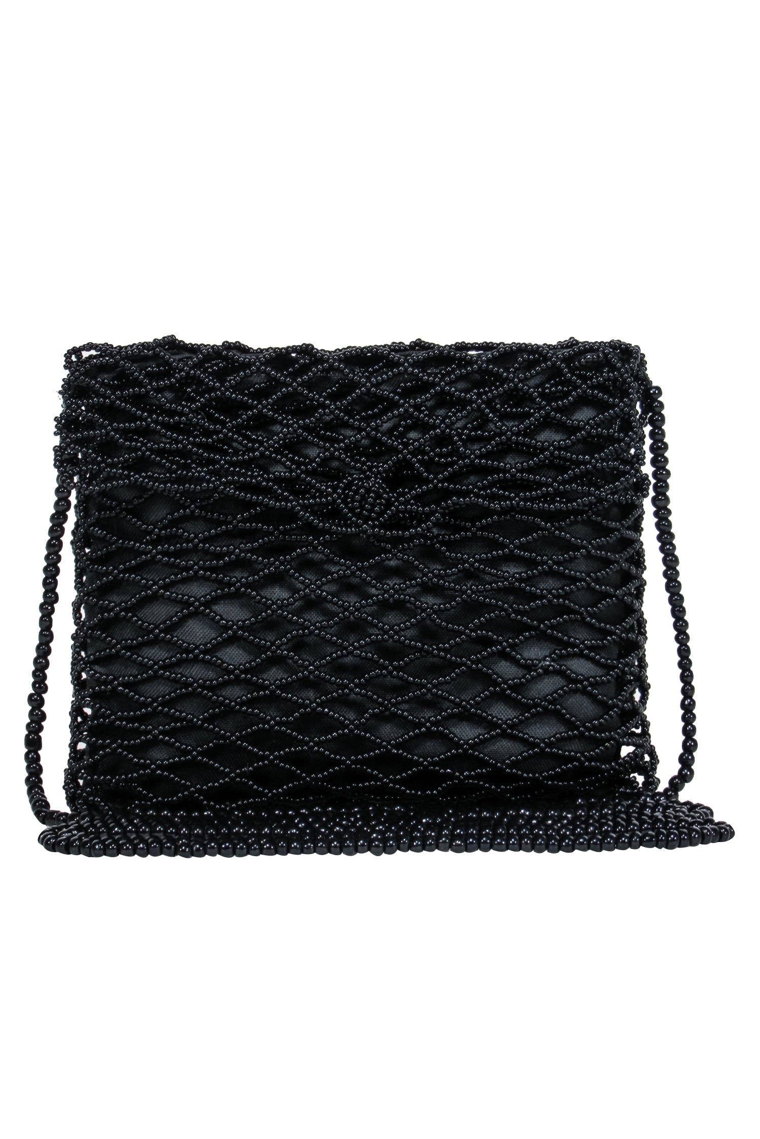 Max Mara Pianoforte Vintage Black Beaded Mini Crossbody Bag: A Timeless Accessory