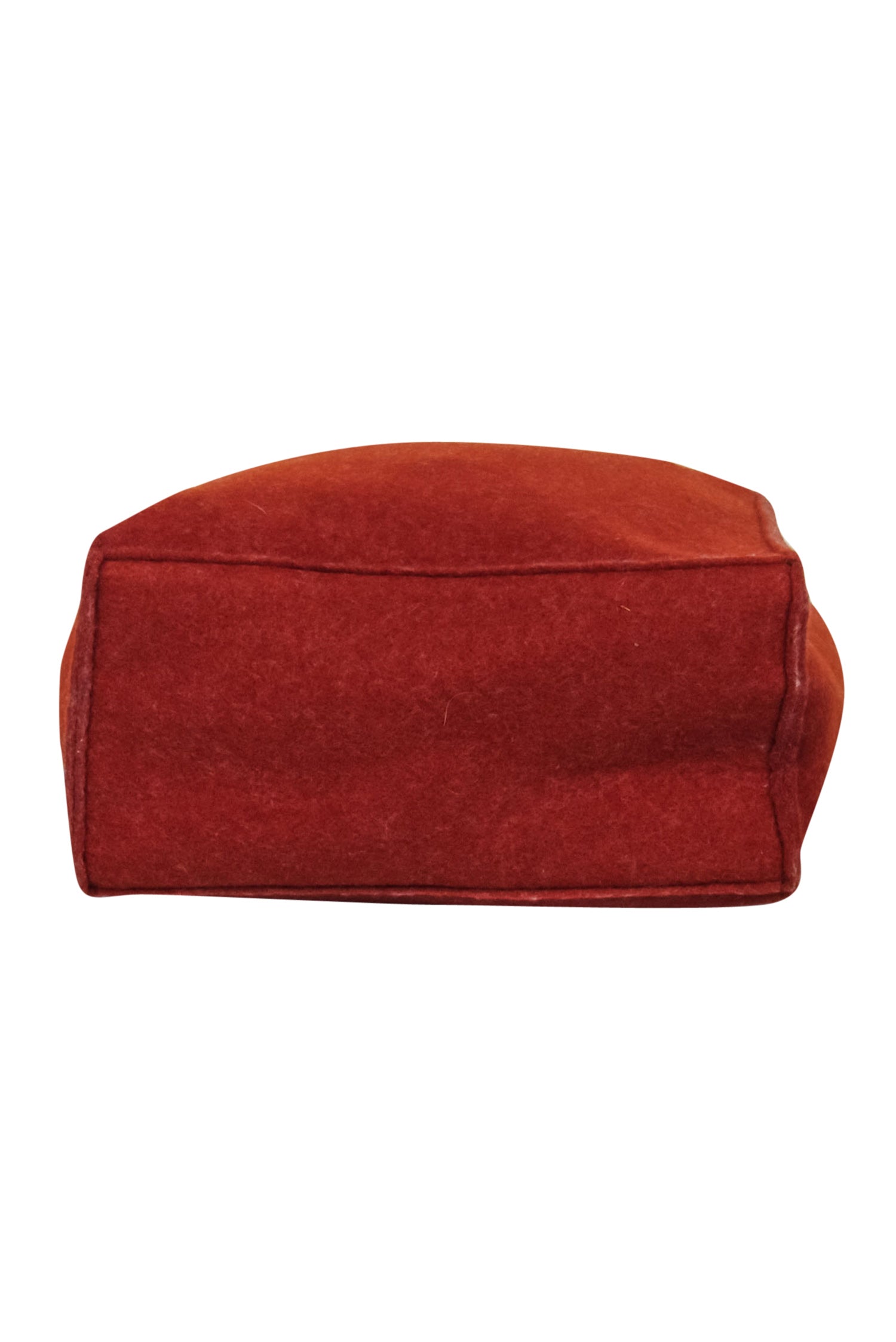 Furla Mini Bag: Burnt Orange with Brown Handle