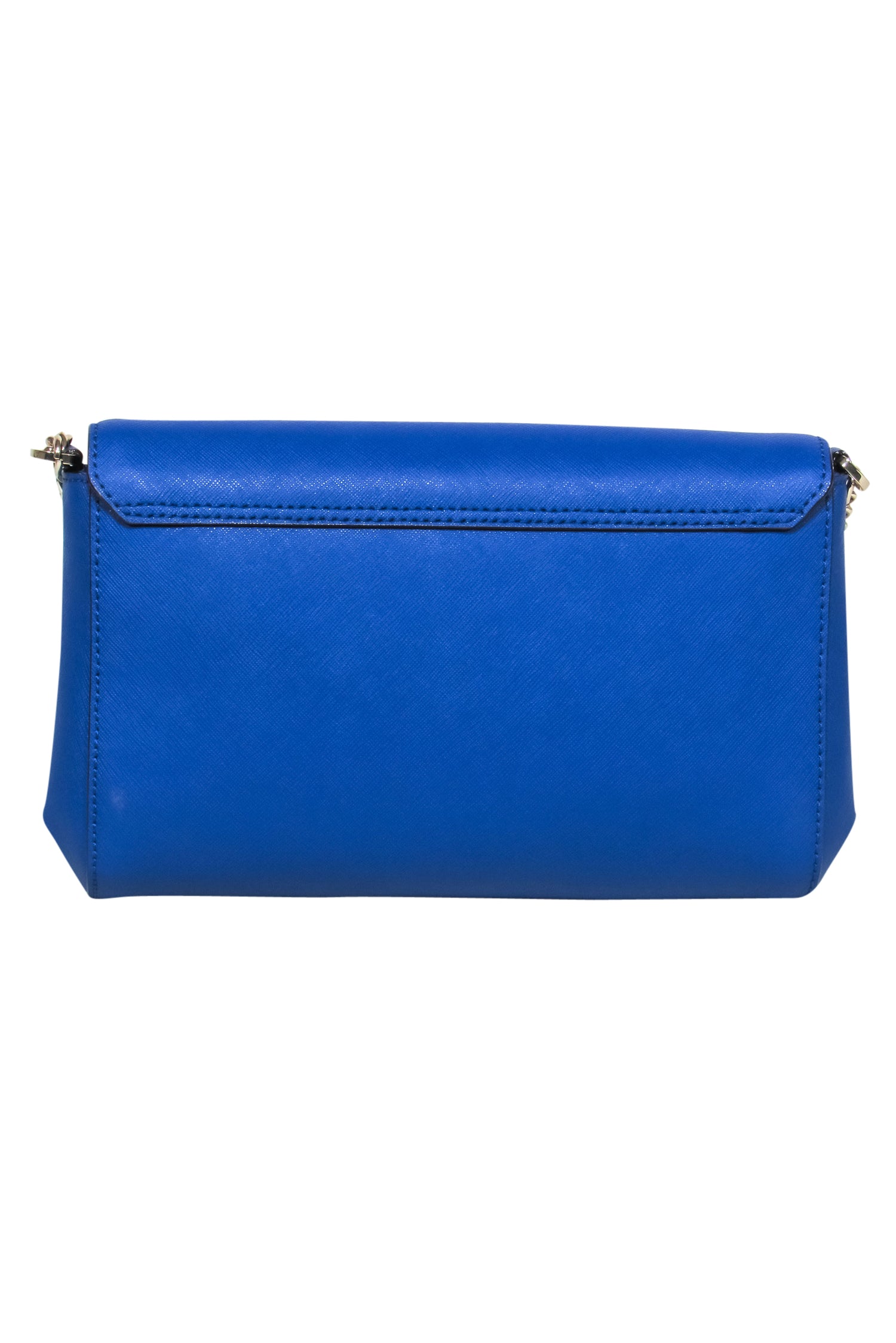 Kate Spade Blue Textured Leather Convertible Crossbody Bag - A Stylish Dual-Purpose Accessory