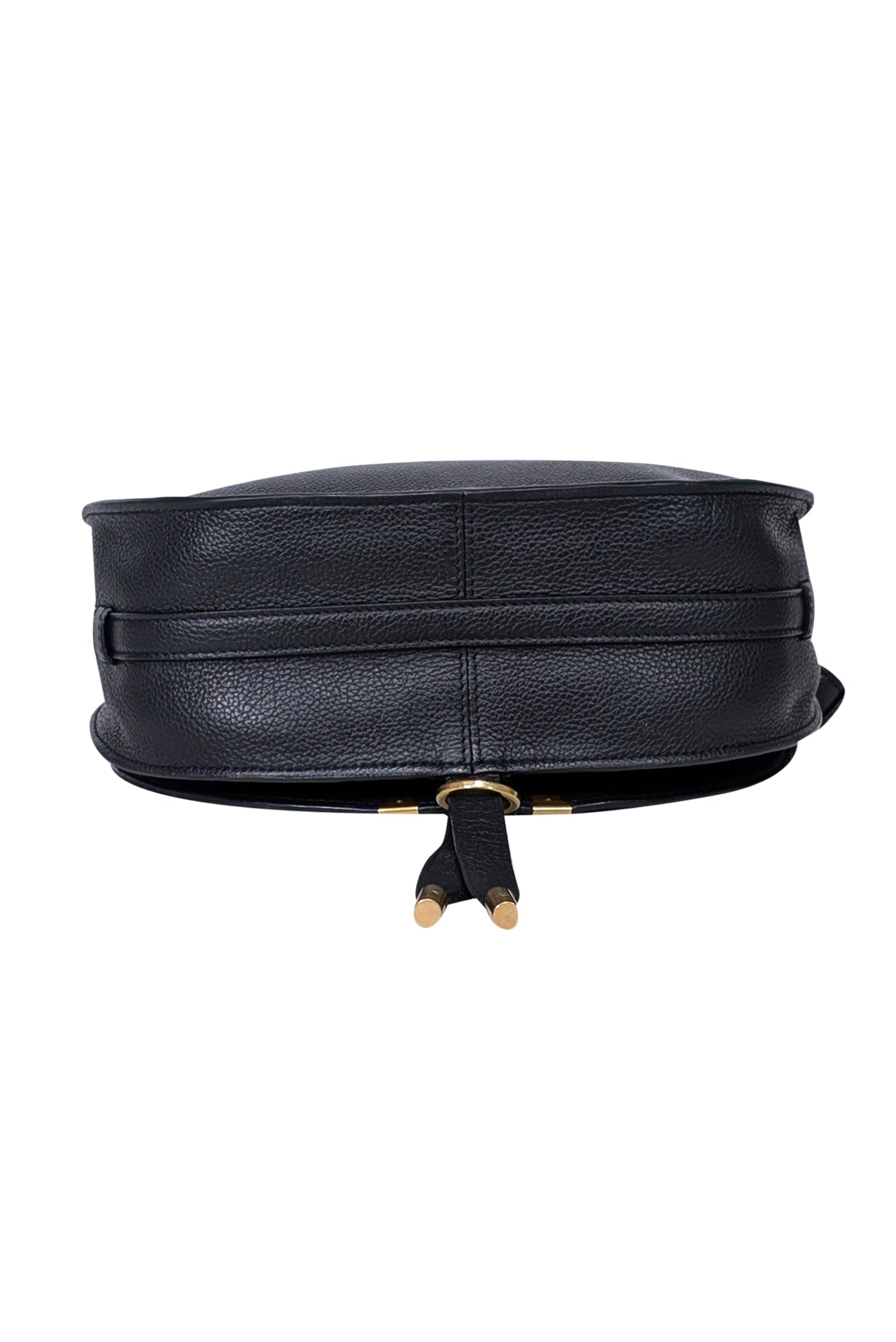 Chloe Marcie Medium Crossbody Bag - Stunning Black Grained Leather