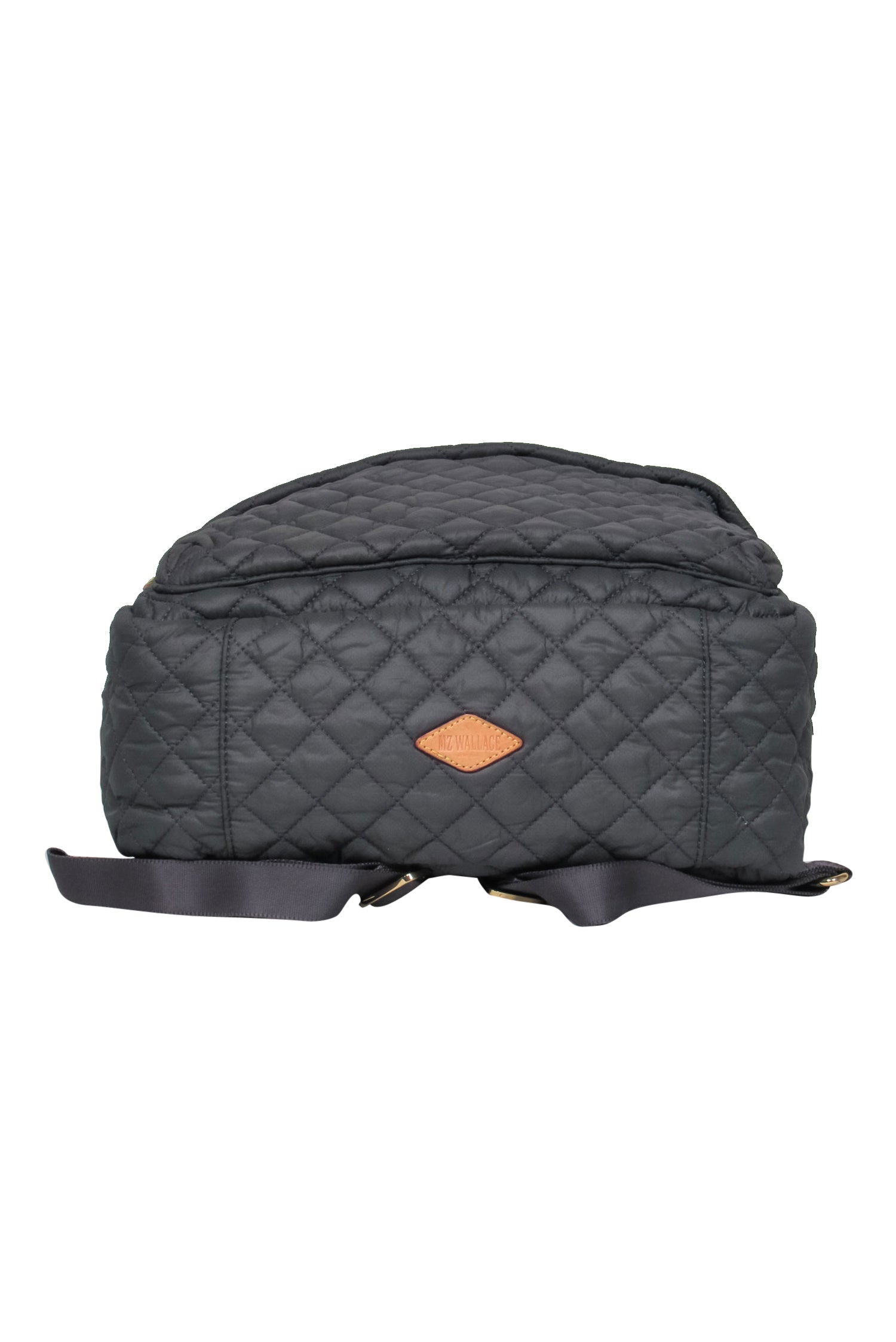 MZ Wallace - Stylish Dark Grey Quilted Nylon Backpack for Adventurous Souls