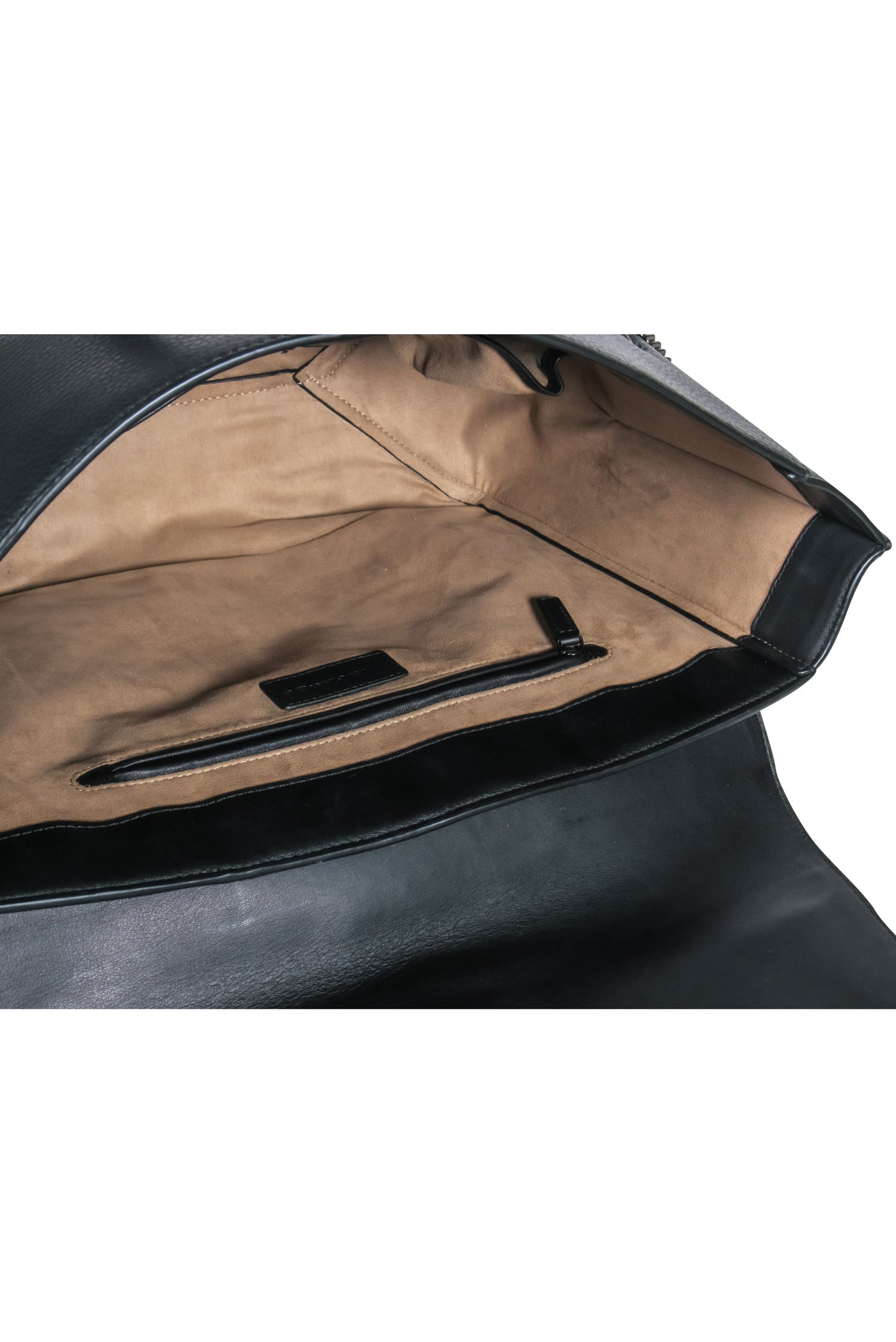 Mackage - Chic Black Pebbled Leather Tote with Striking Arrow Clasp