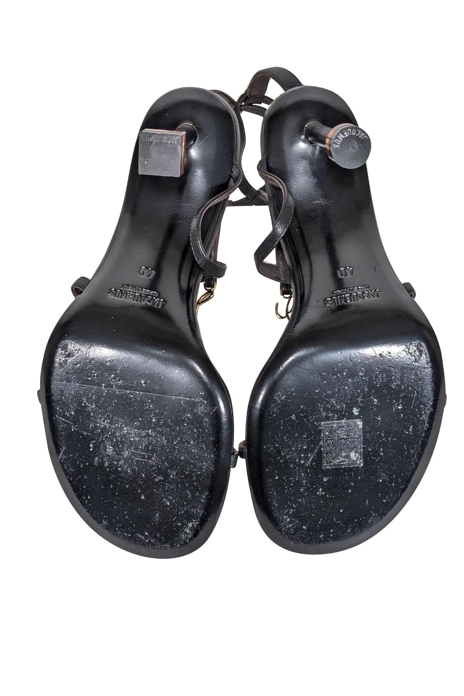 Jacquemus Black Open-Toe Strappy Pumps - Size 9: Irresistible Glam!