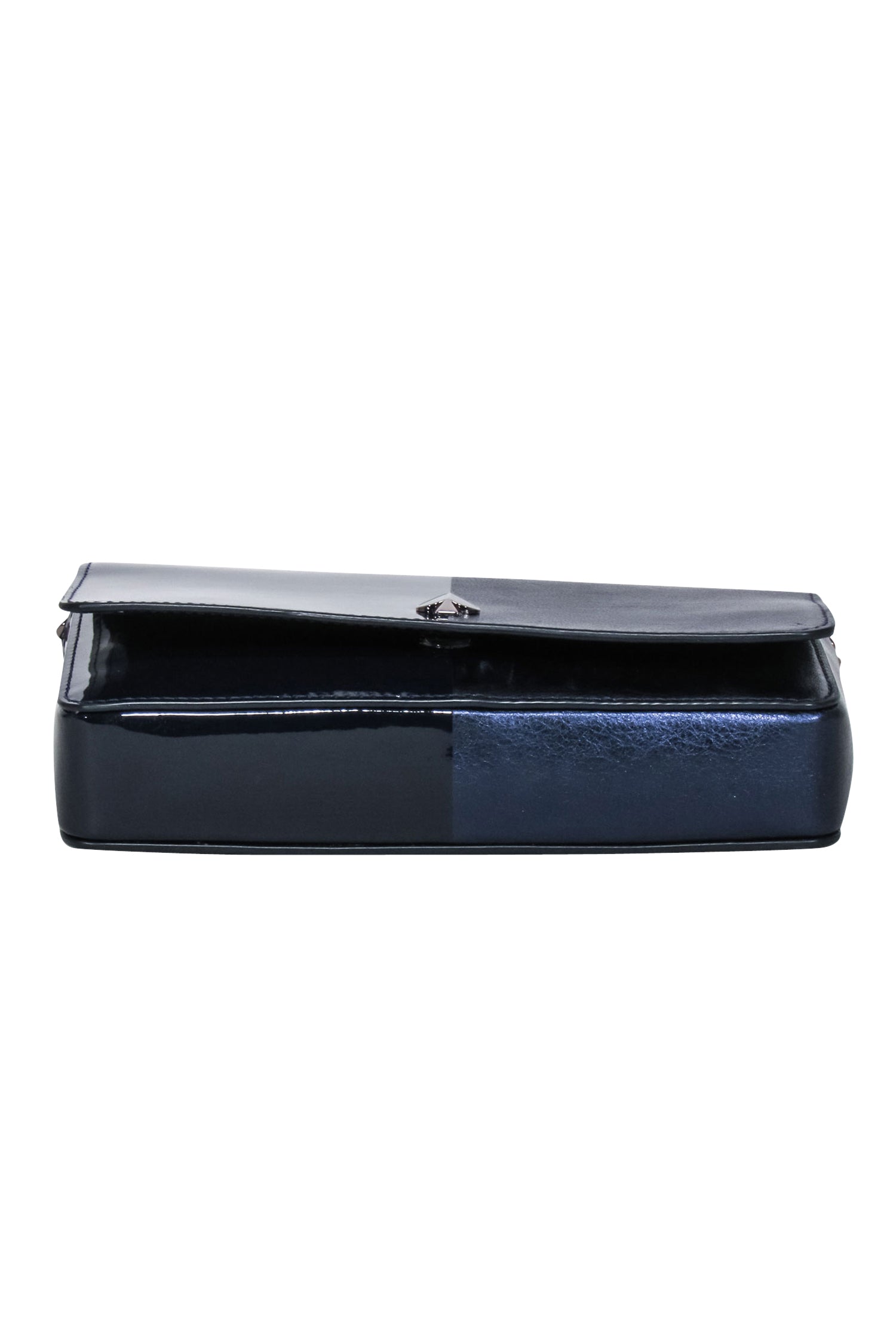 Kate Spade Navy Leather & Patent Fold Over Crossbody: A Chic Accessory