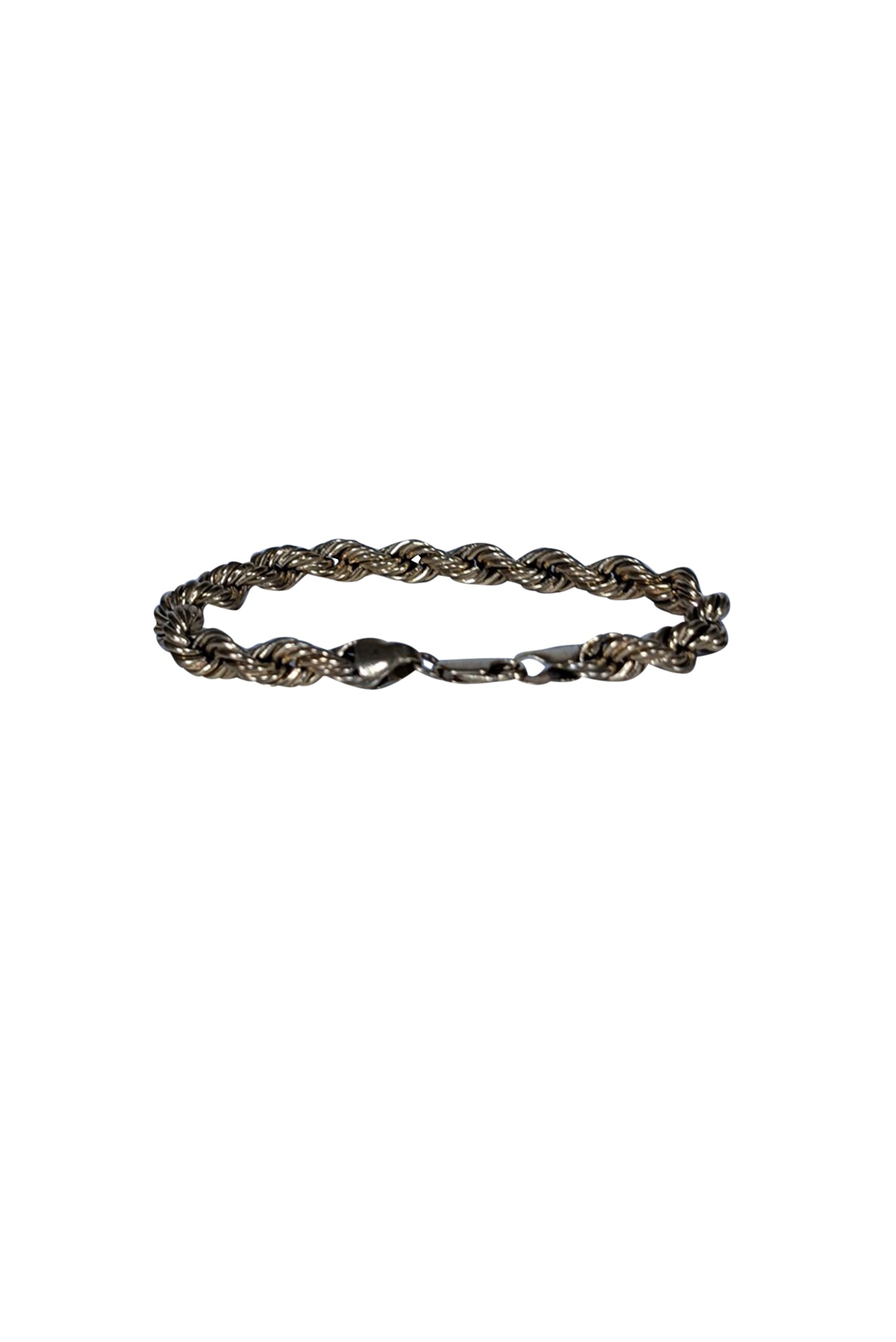 Aureum Luxury Gold-Colored Rope Chain Bracelet