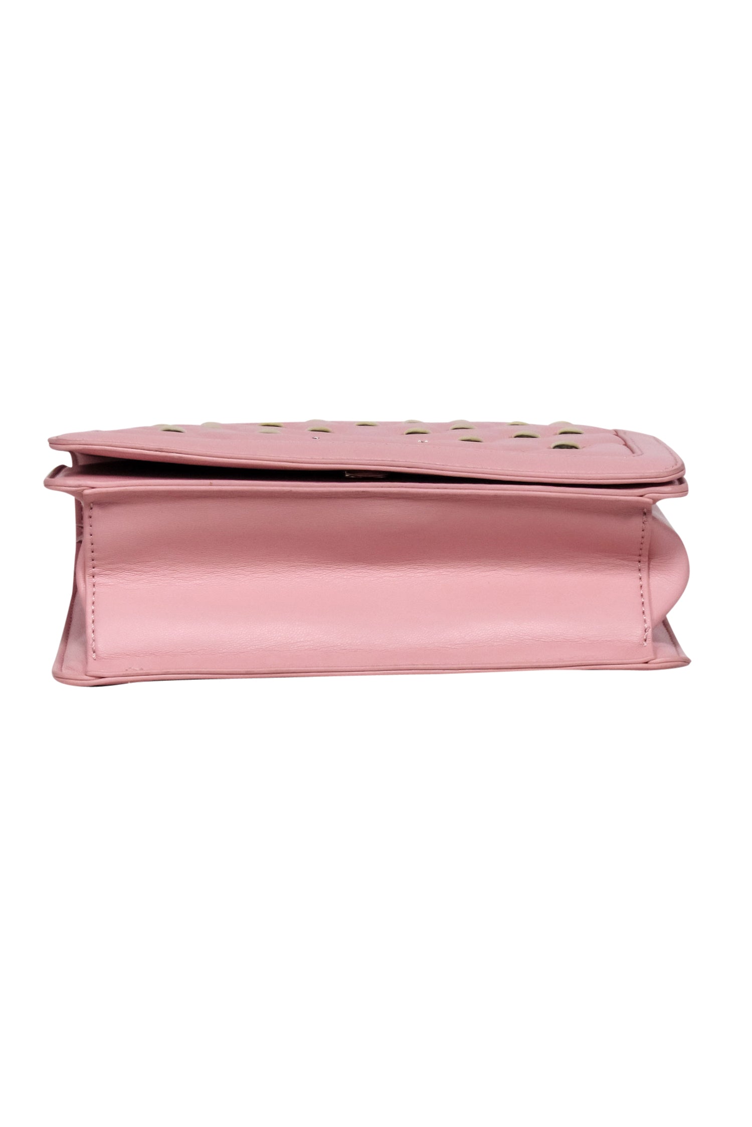 Love Moschino Pink Faux Leather Heart Studded Crossbody Bag - Your Ultimate Fashion Statement