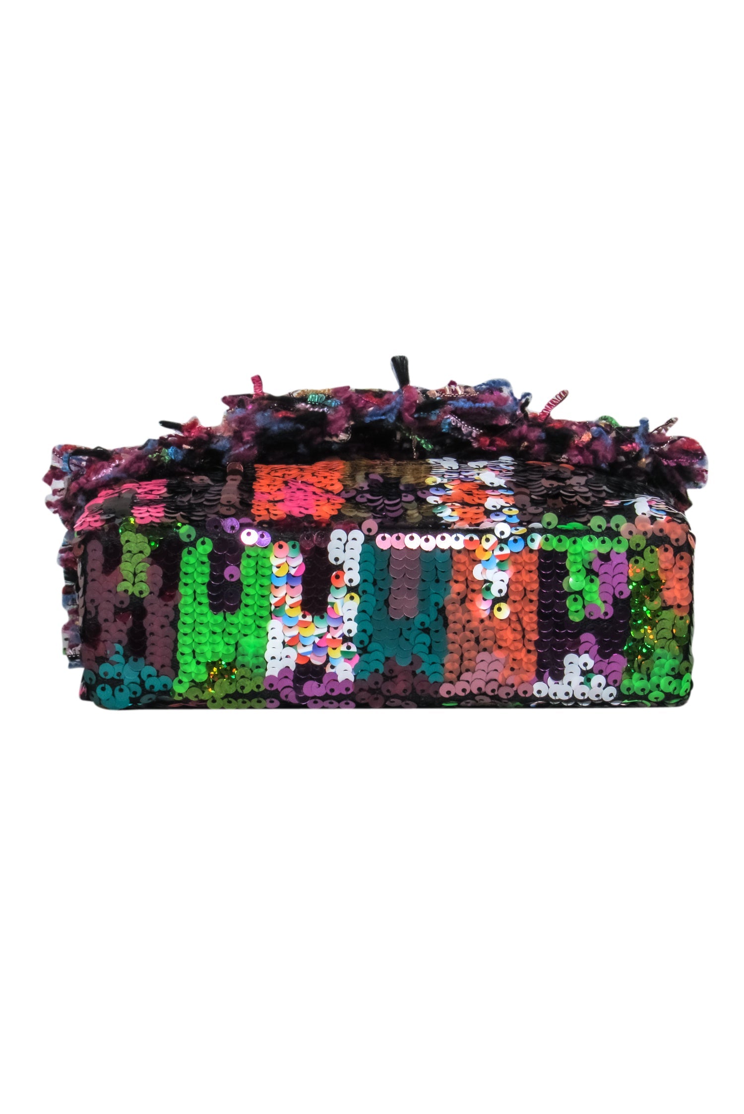 Kurt Geiger - Stunning Pink & Multicolor Tweed & Sequin Crossbody Bag
