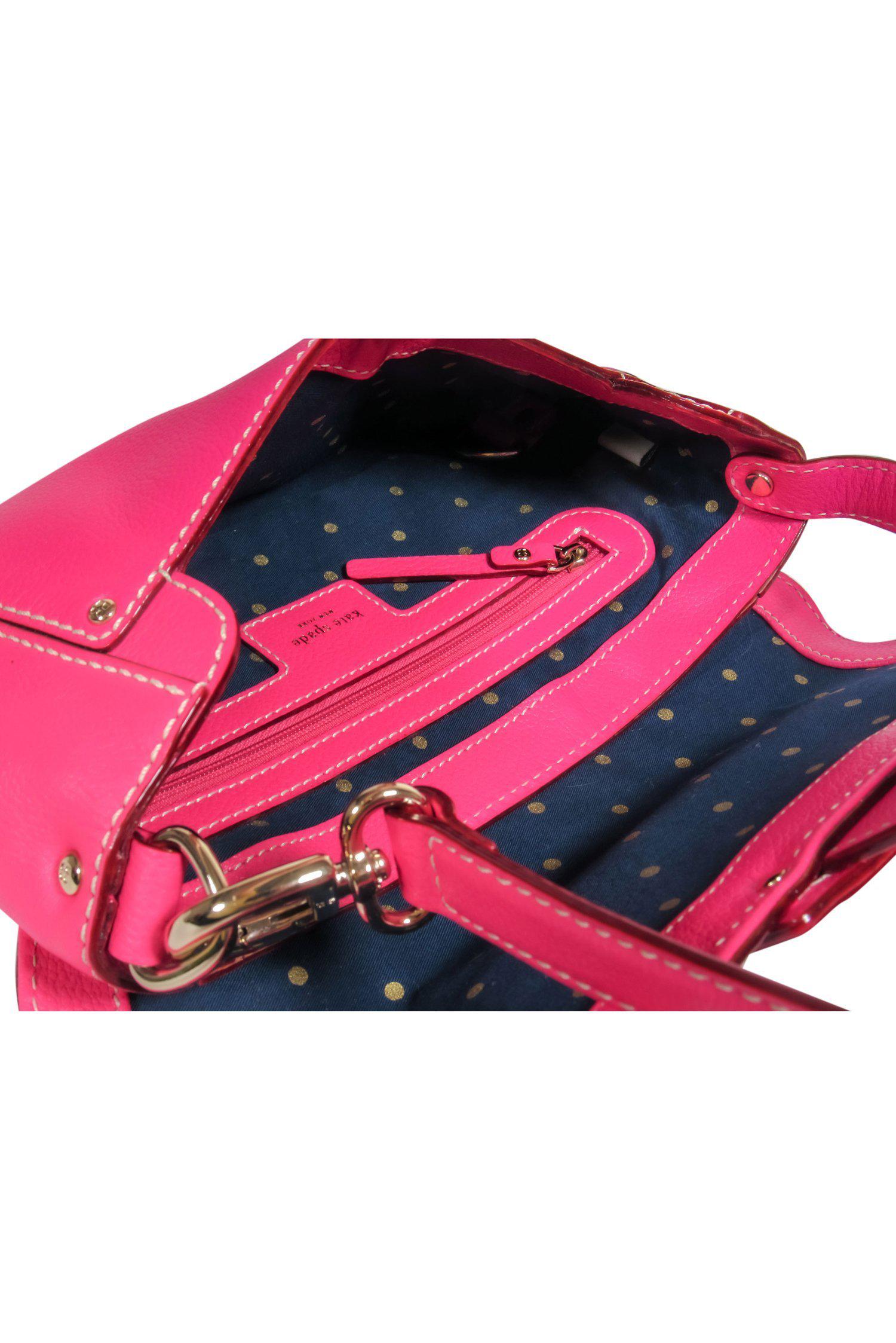 Kate Spade - Stunning Hot Pink Leather Mini Shoulder Bag