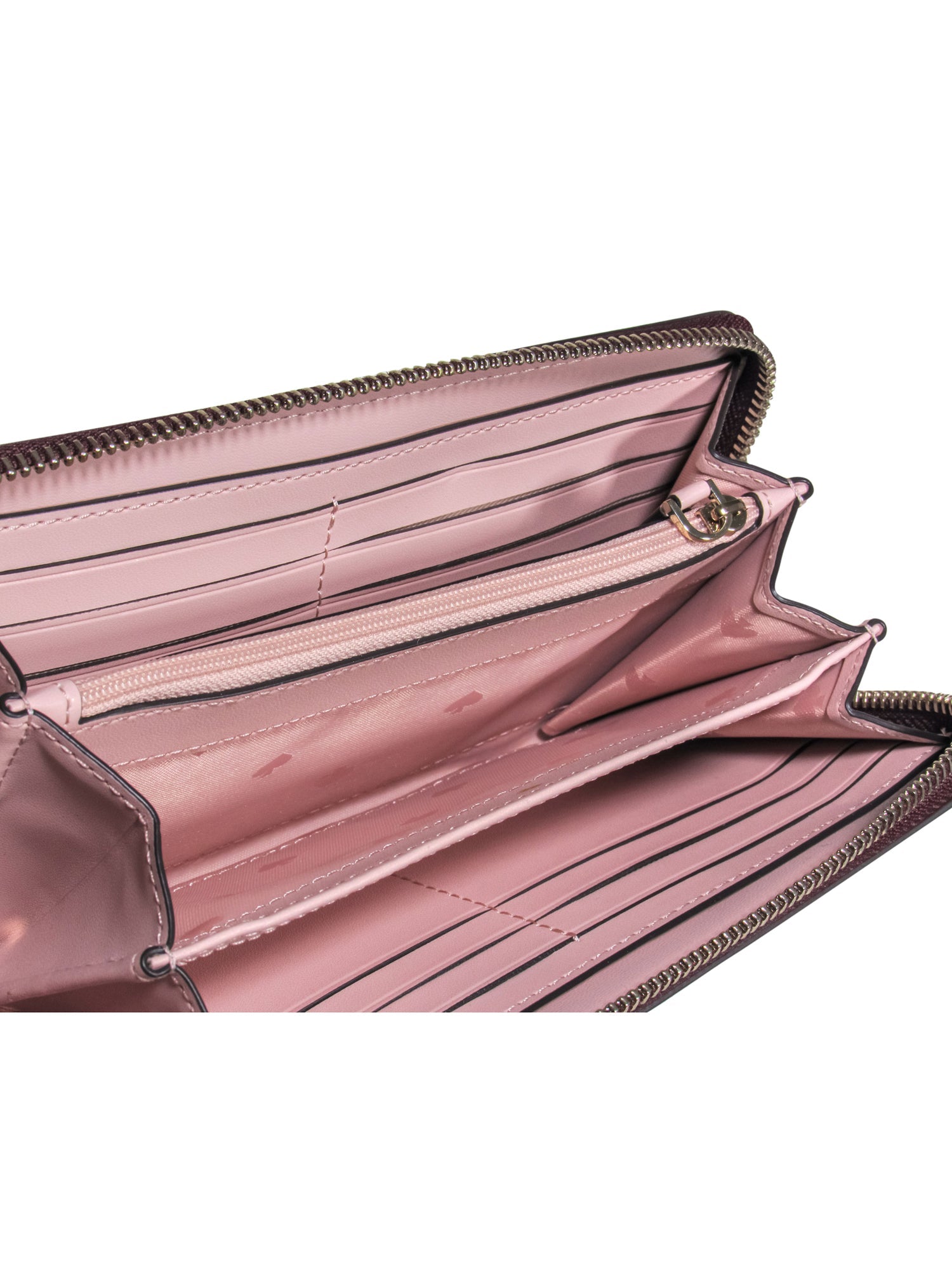 Kate Spade's Stunning Maroon & Pink Large Continental Wallet