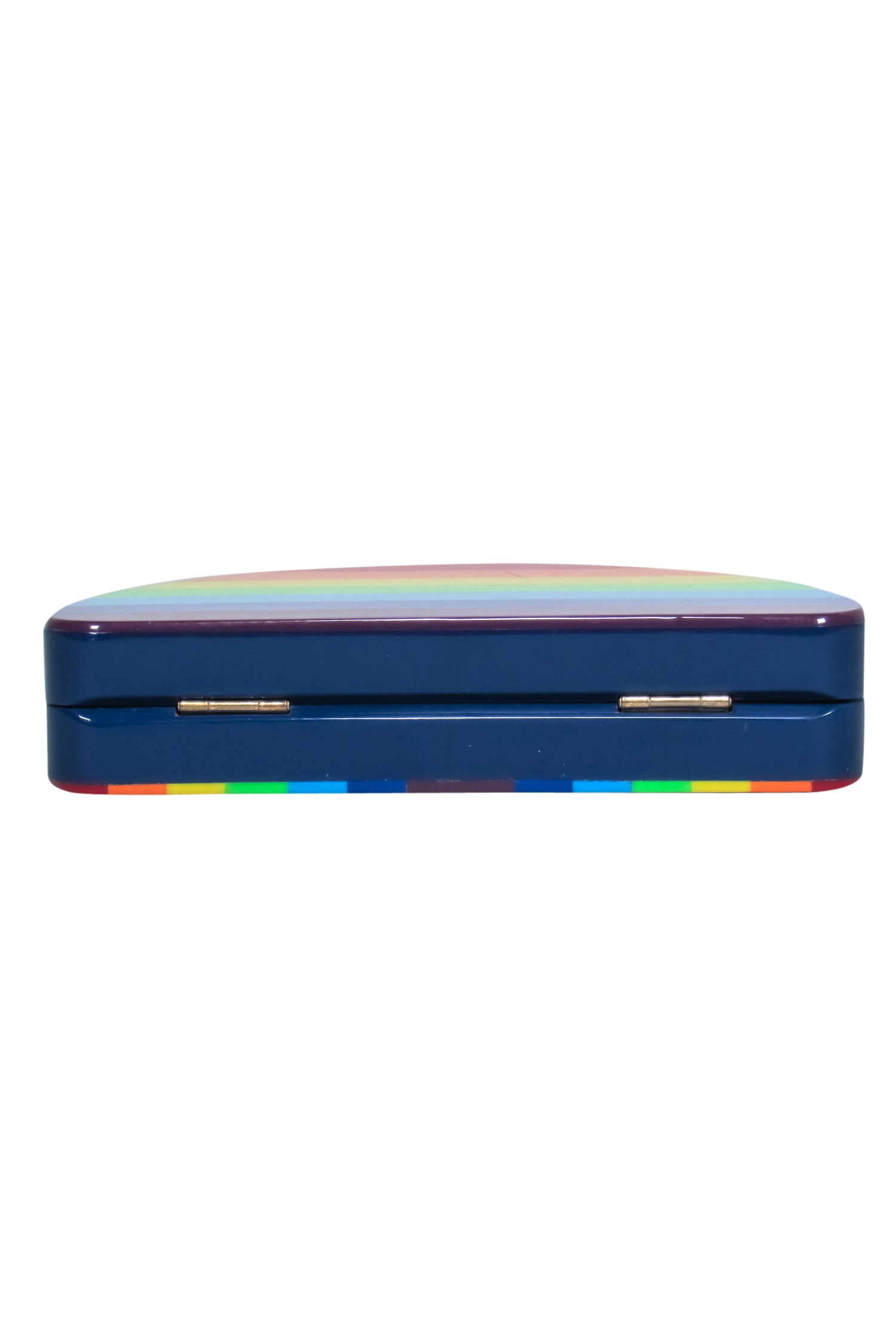 Milly's Stunning Rainbow Hard-Sided Convertible Latched Crossbody