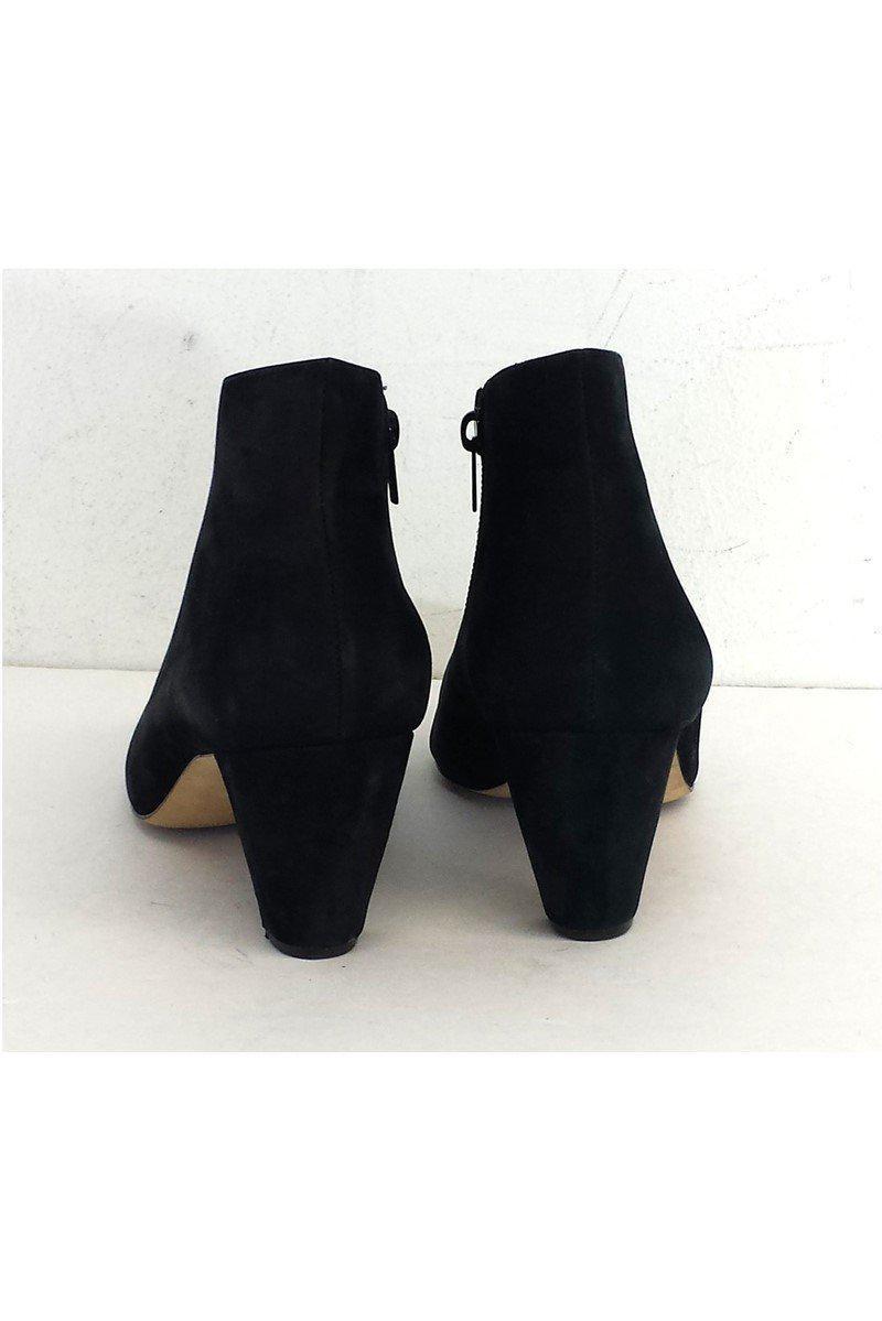 Loeffler Randall's Stunning Black Leather Cap Toe Ankle Boots - Size 11! Grab Yours Now!