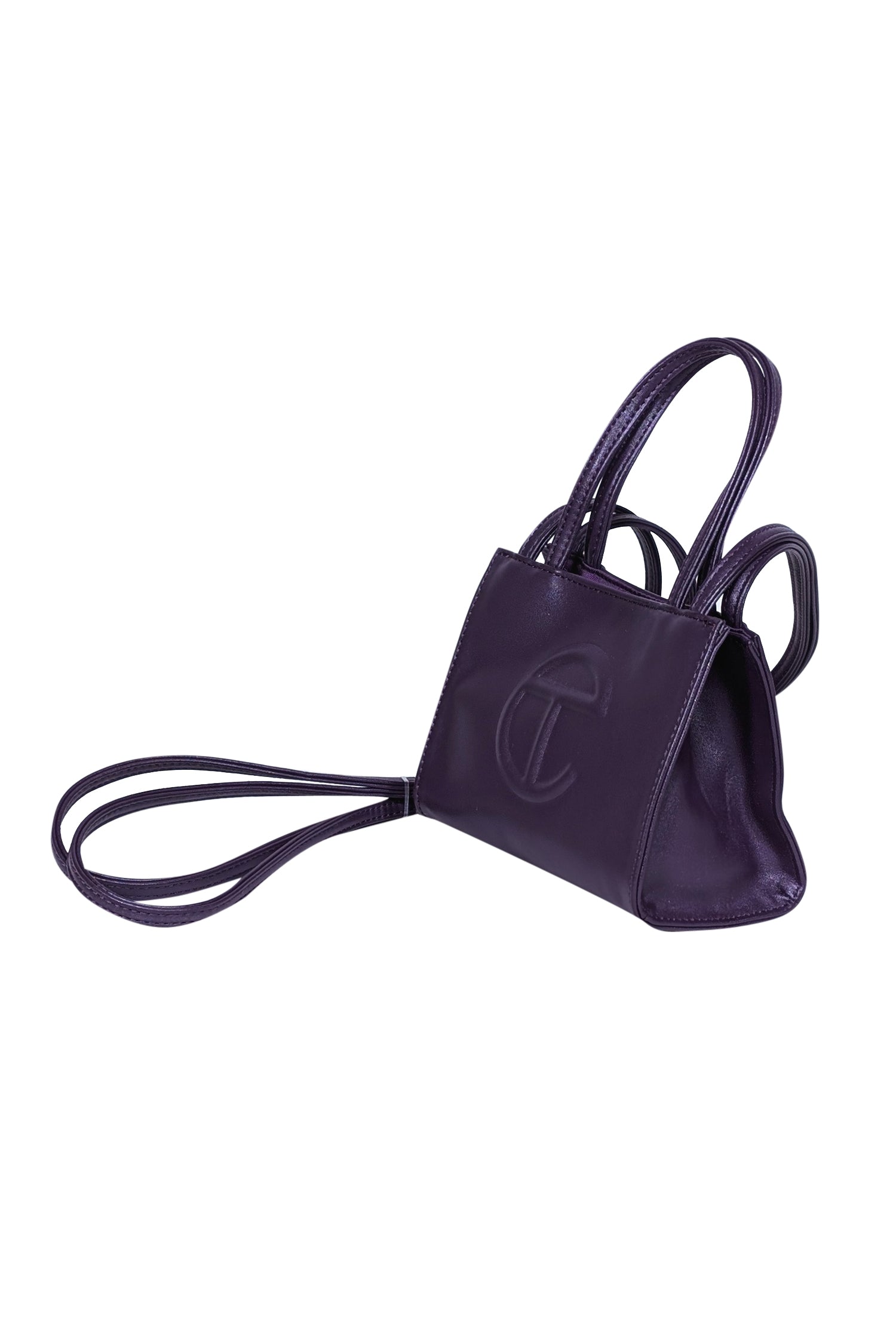 Telfar Mini Bag - Eggplant Purple Delight