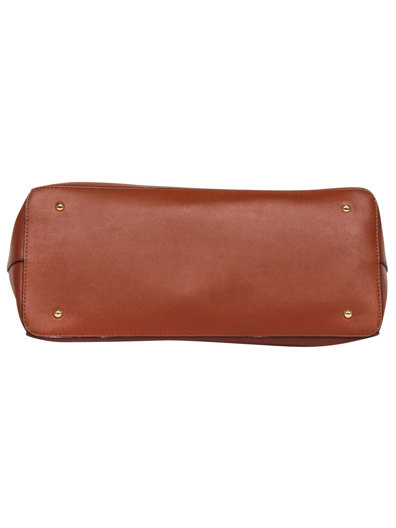 Lauren Ralph Lauren - Stunning Tan Leather Large Tote Bag