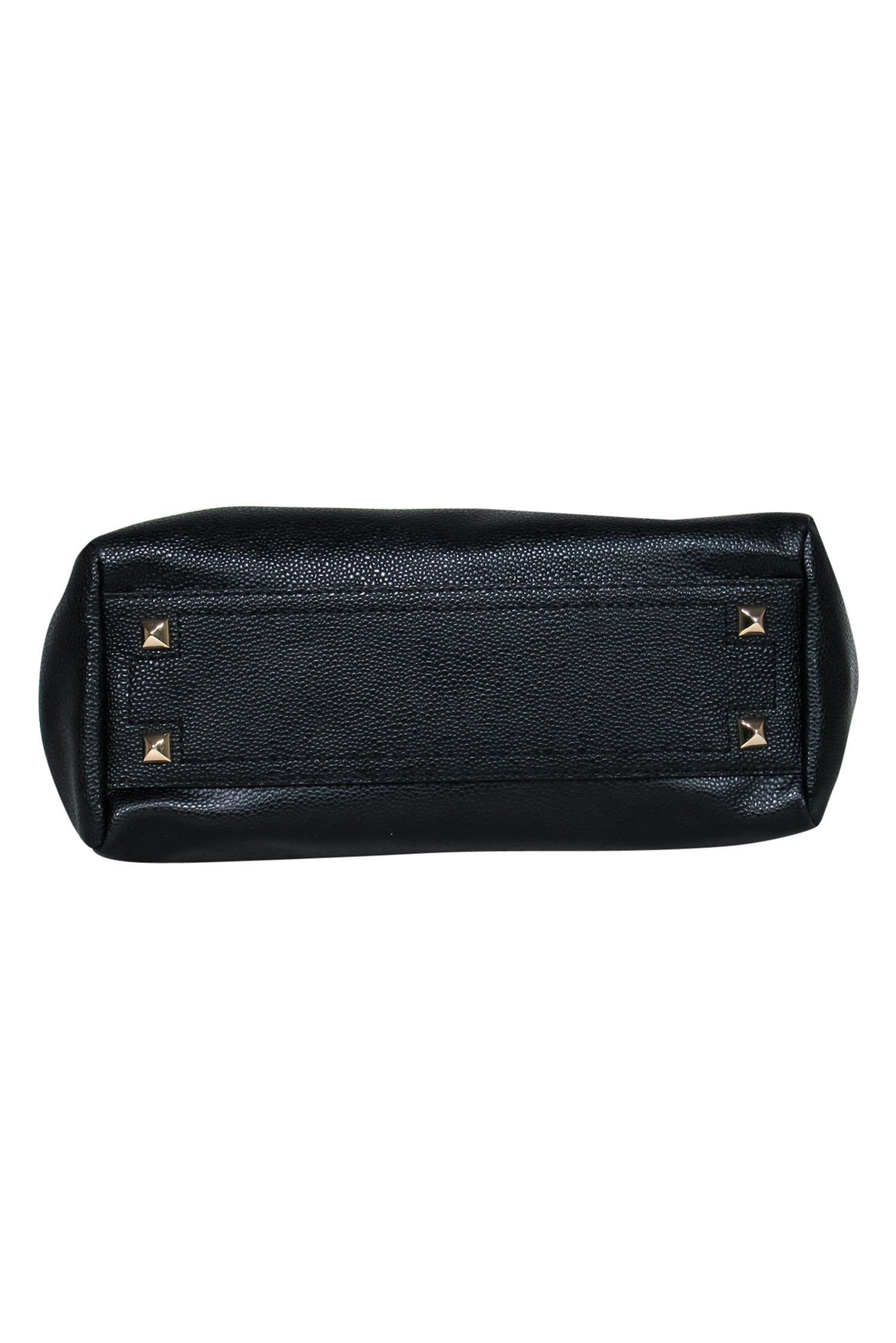 Henri Bendel's Chic Black Pebbled Leather Carryall Handbag