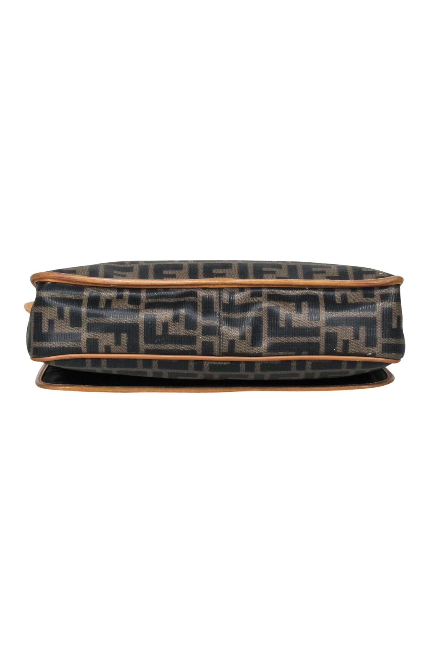Fendi Brown Monogram Vintage Messenger Shoulder Bag - A Fashion Icon
