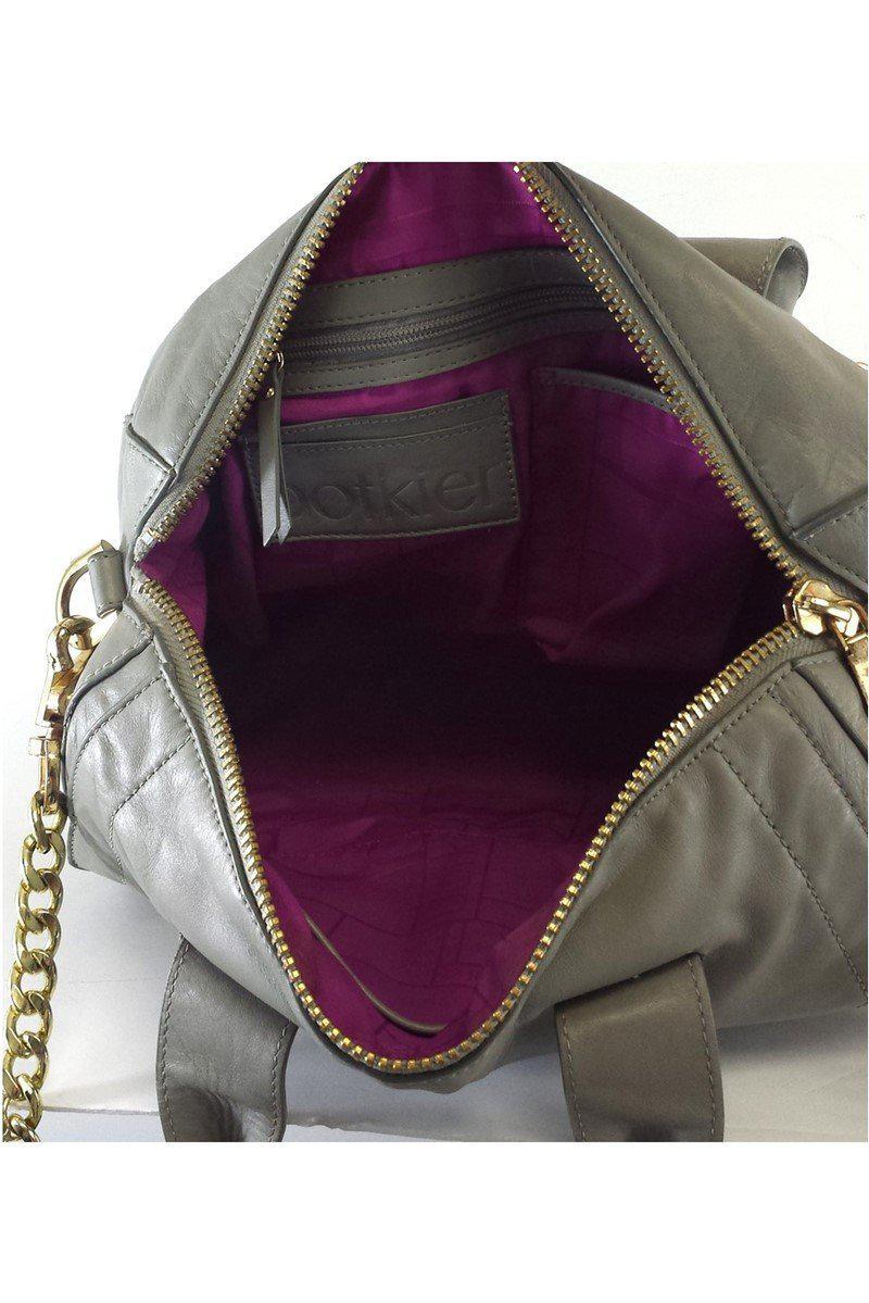 Botkier's Stunning Grey Leather Satchel - A Must - Have!
