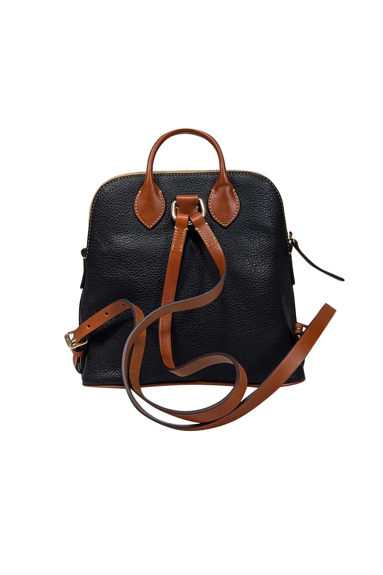 Dooney & Bourke - Stylish Black Leather Backpack for Fall