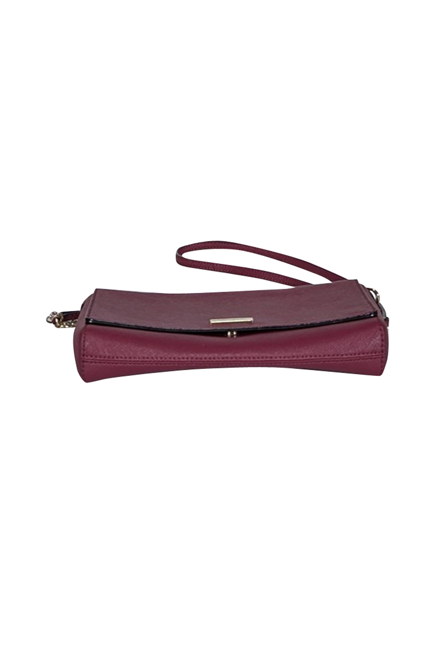 Kate Spade Maroon Saffiano Leather - The Ultimate Crossbody Bag for Trendy Girls