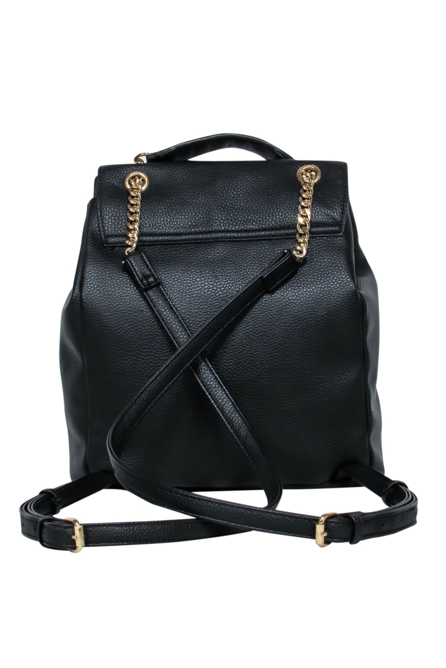 Nanette Lepore's Chic Black Mini Backpack Purse