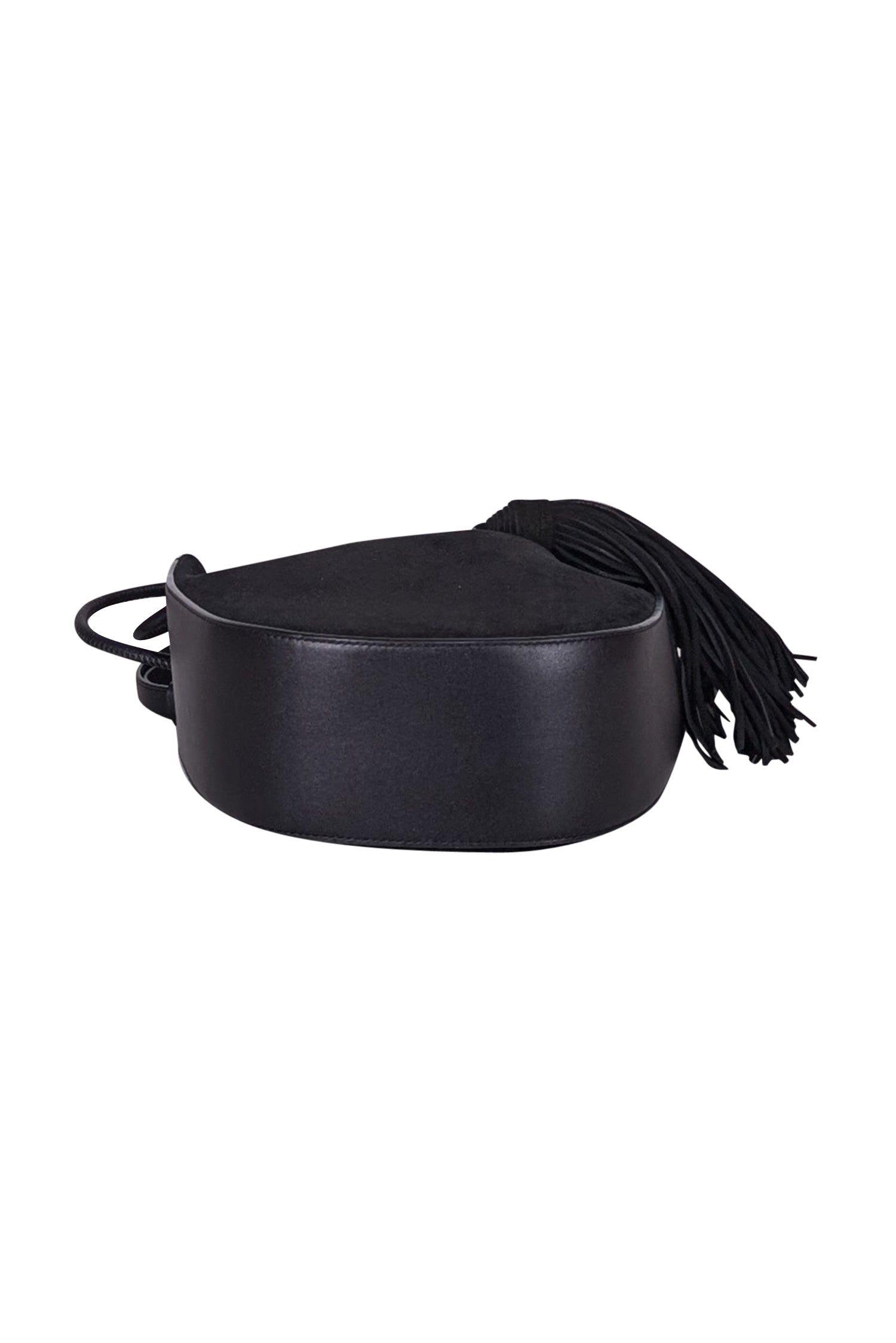 Rebecca Minkoff - Stunning Black Suede & Leather Bucket Crossbody for Night Out