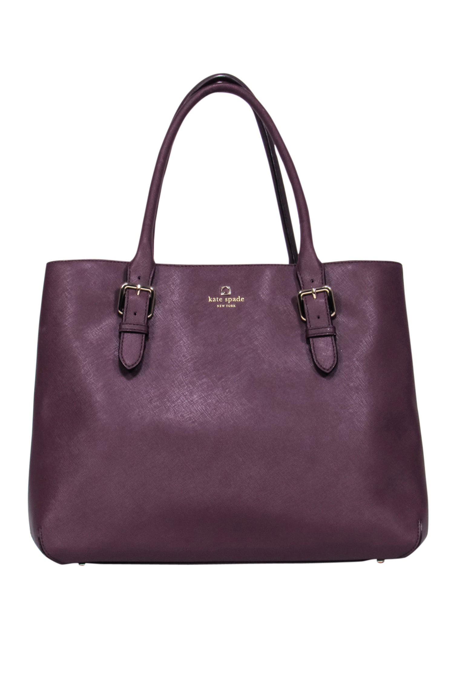 Kate Spade - Stunning Plum Saffiano Leather Tote