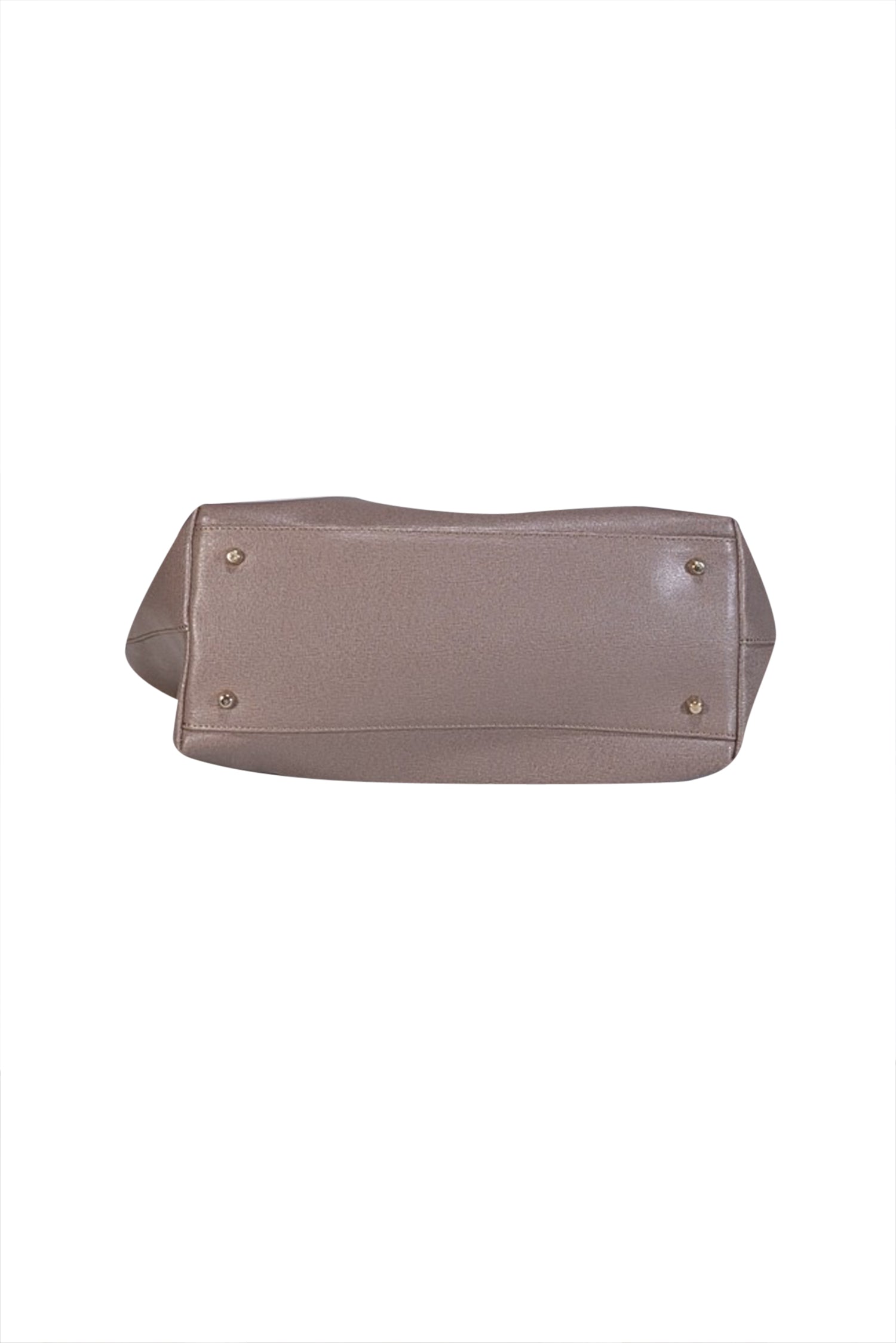 Furla - Exquisite Dark Beige Medium Tote Bag