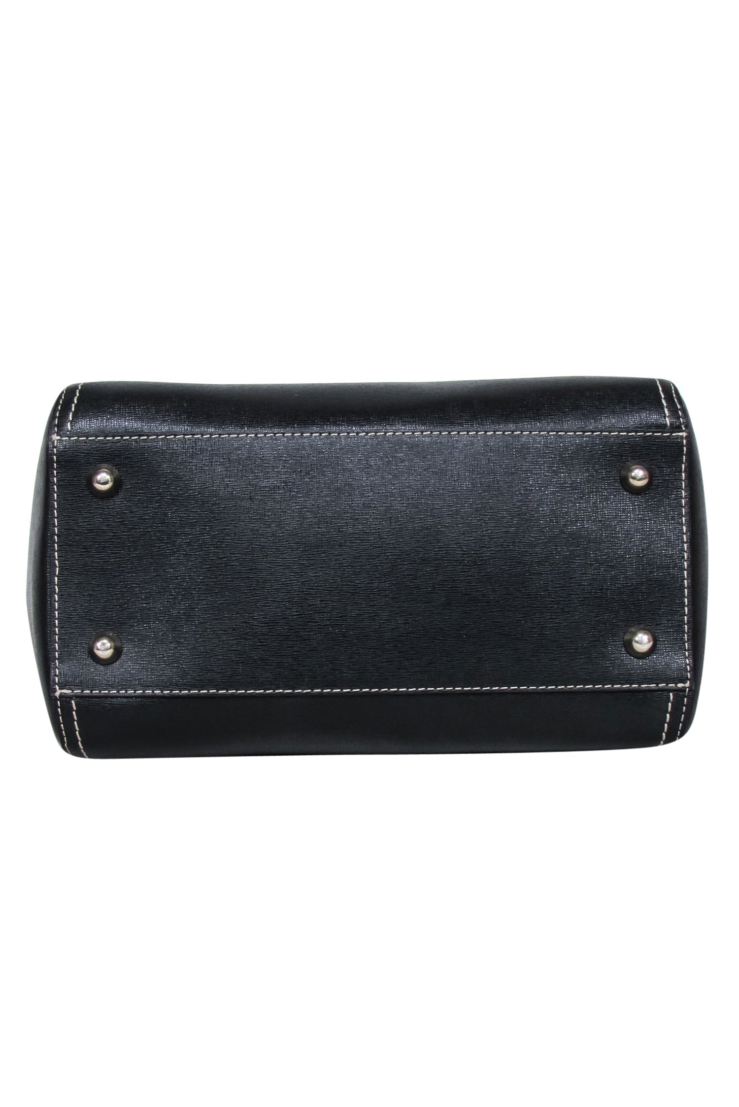 Valentino by Mario Valentino - Elegant Black Saffiano Leather Handbag