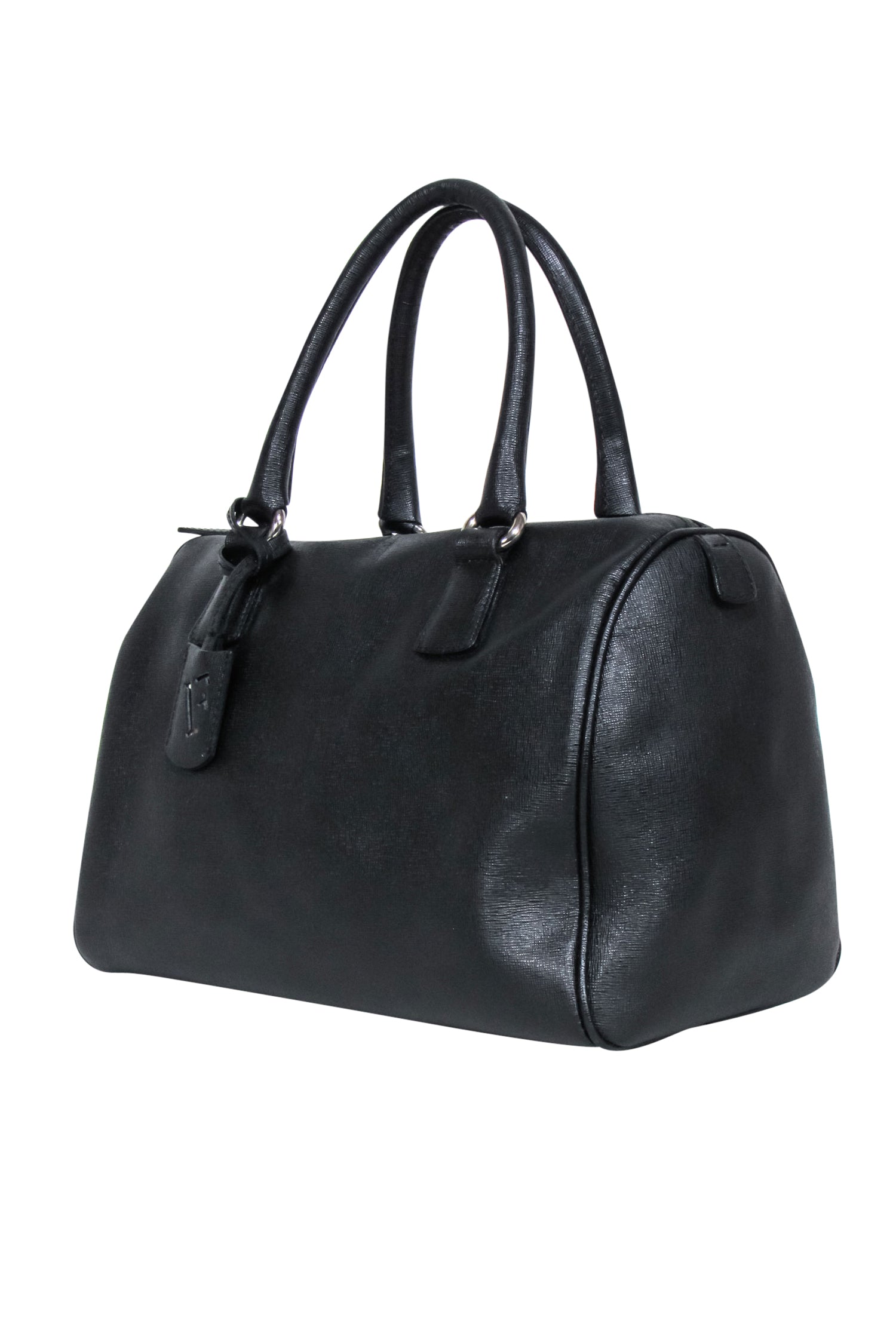 Furla - Stunning Black Saffiano Leather Handbag
