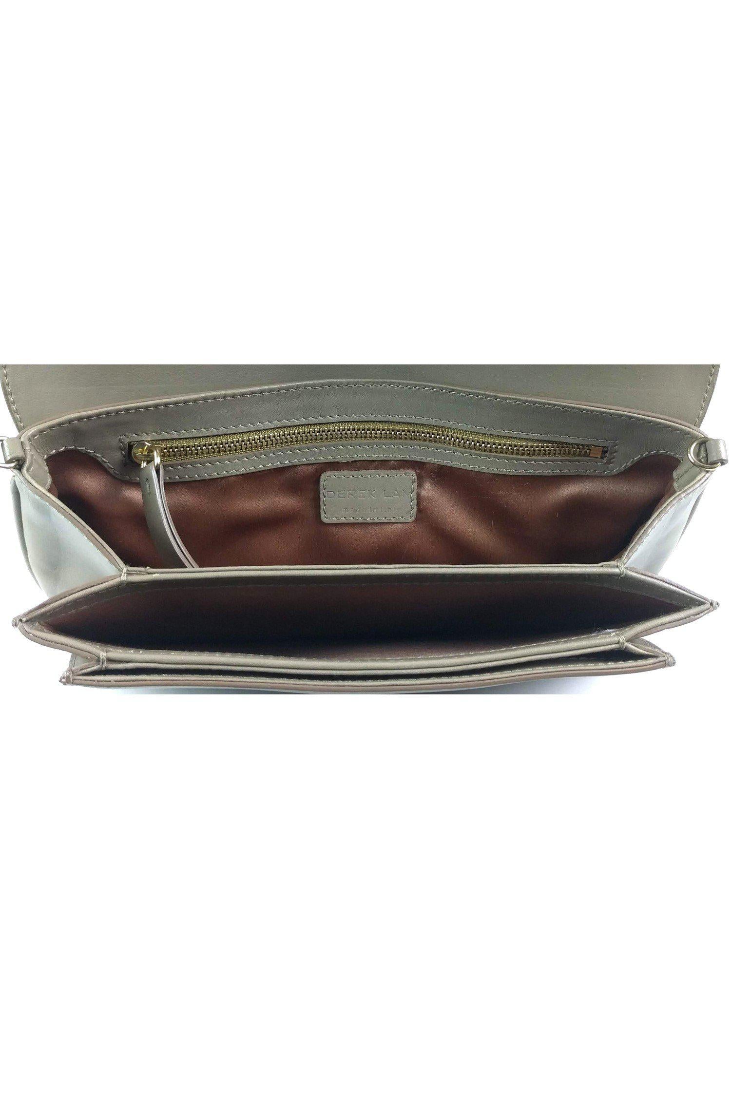 Derek Lam Taupe Leather Clutch - A Chic Accessory