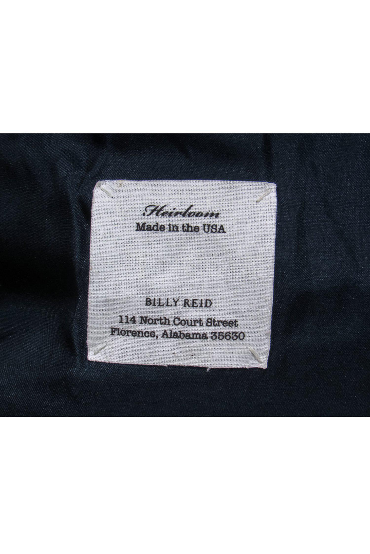 Billy Reid's Stunning Navy & Brown Two-Tone Faux Fur Scarf