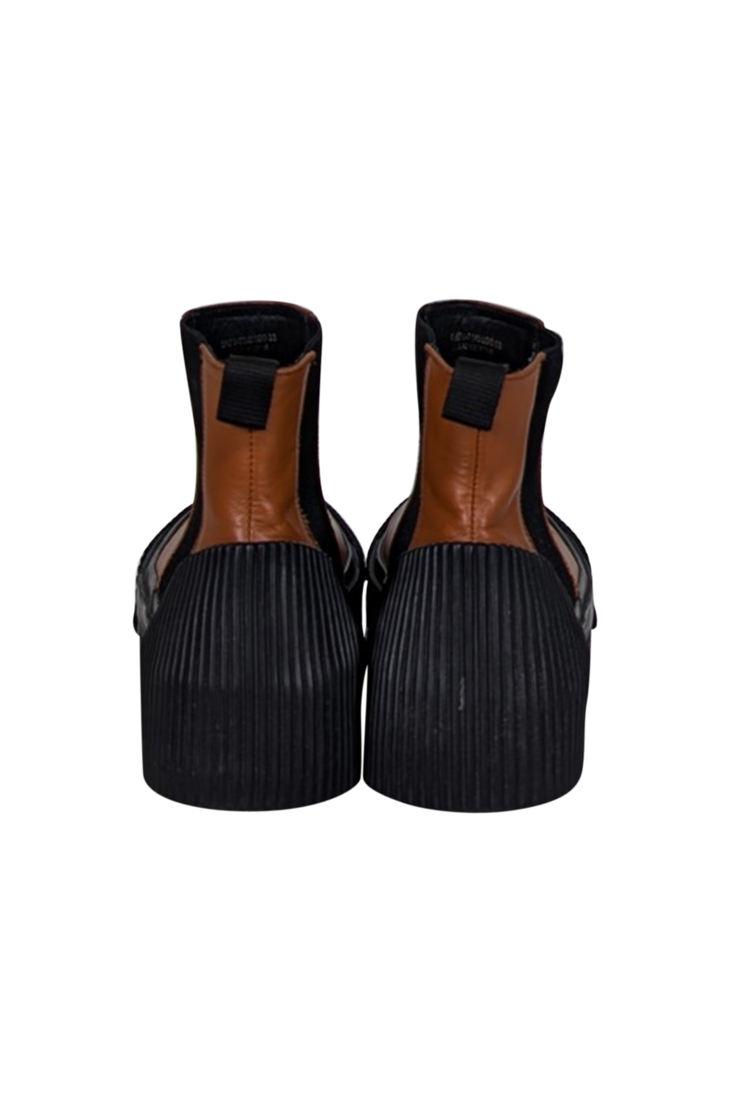 3.1 Phillip Lim Tan Leather Platform Short Boots - Size 8: Style and Comfort in One!