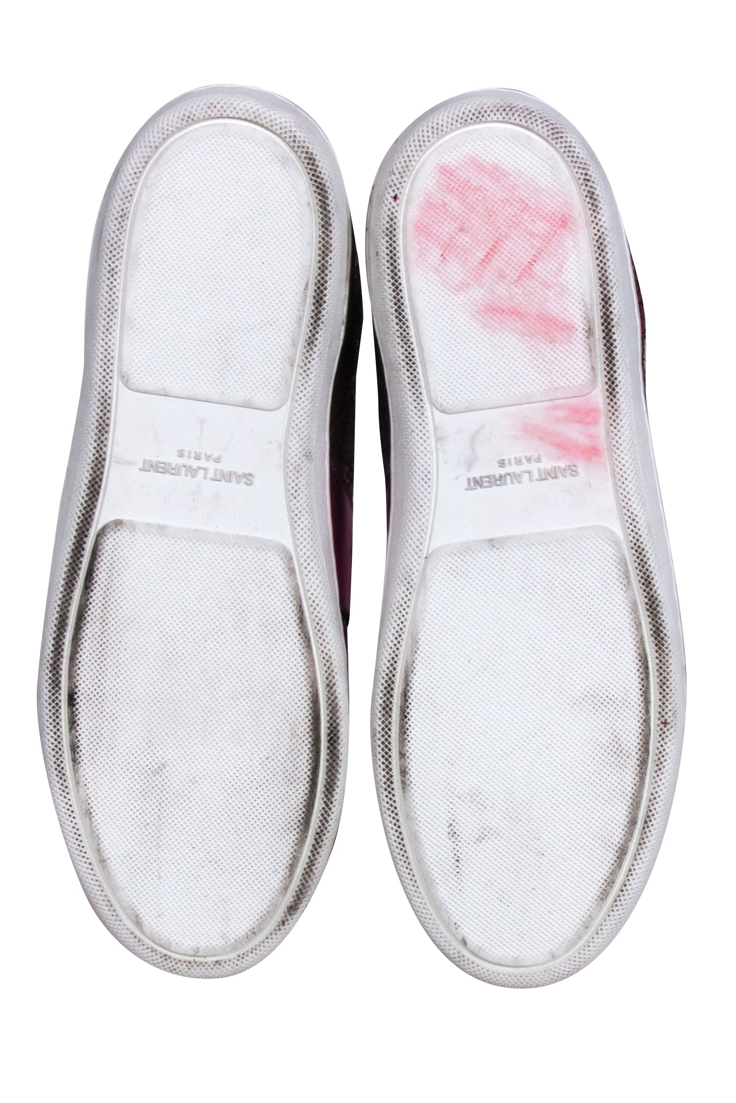 Yves Saint Laurent Pink Glitter High-Top Sneakers - Size 5: Unleash Your Inner Rebel!