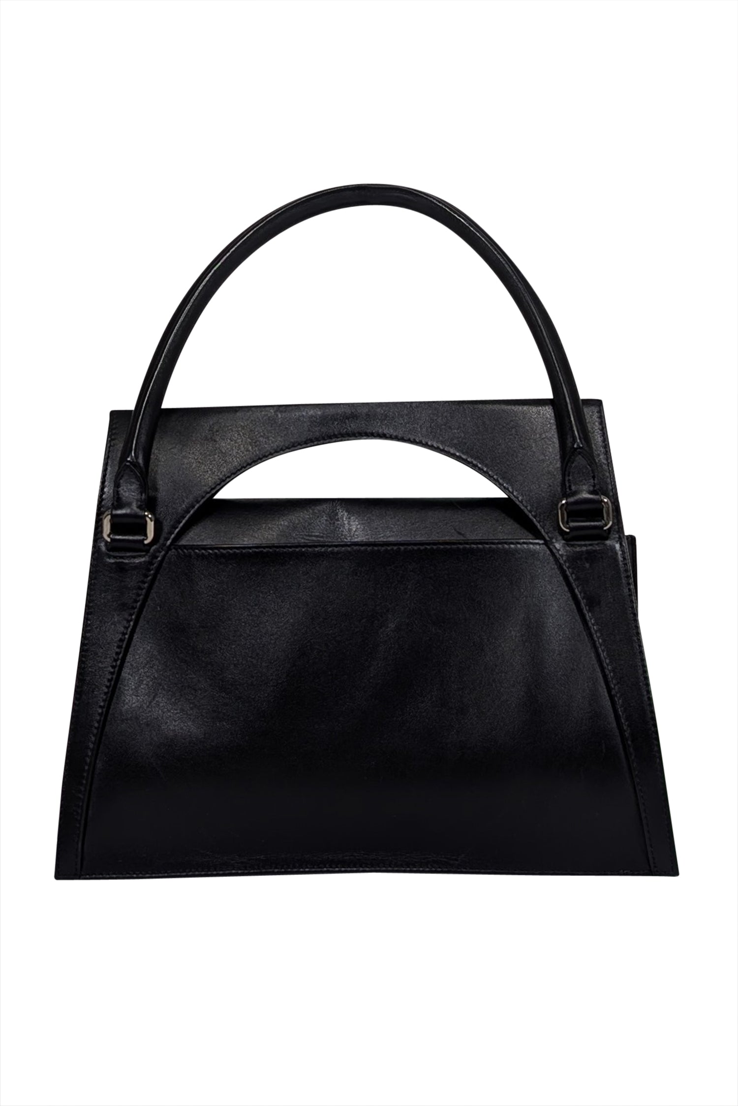 JW Anderson - Stunning Black Leather Large Moon Bag