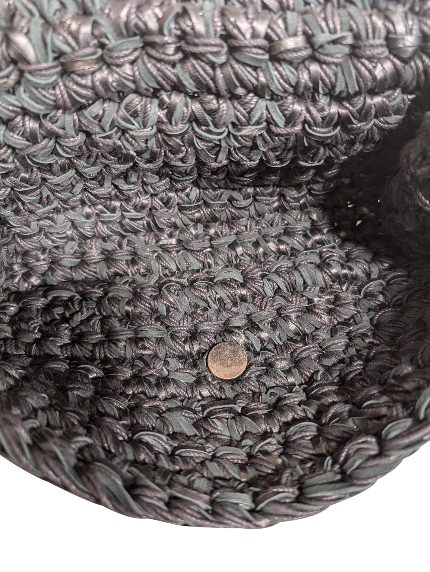 Yves Saint Laurent's Stunning Black Raffia Medium Kate Crossbody Bag
