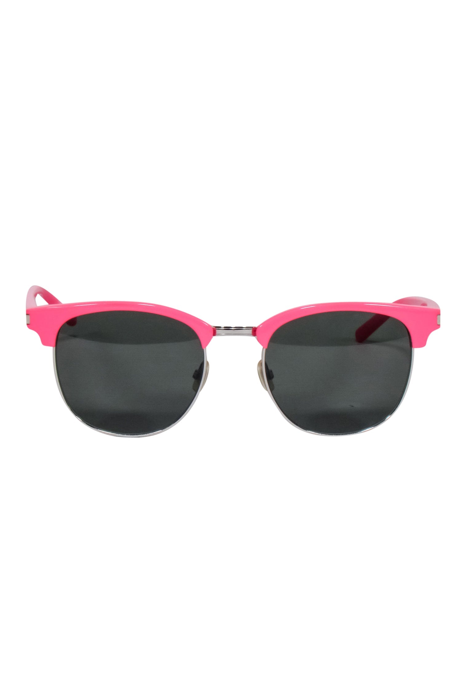 Saint Laurent - Fiery Hot Pink Acrylic Sunglasses