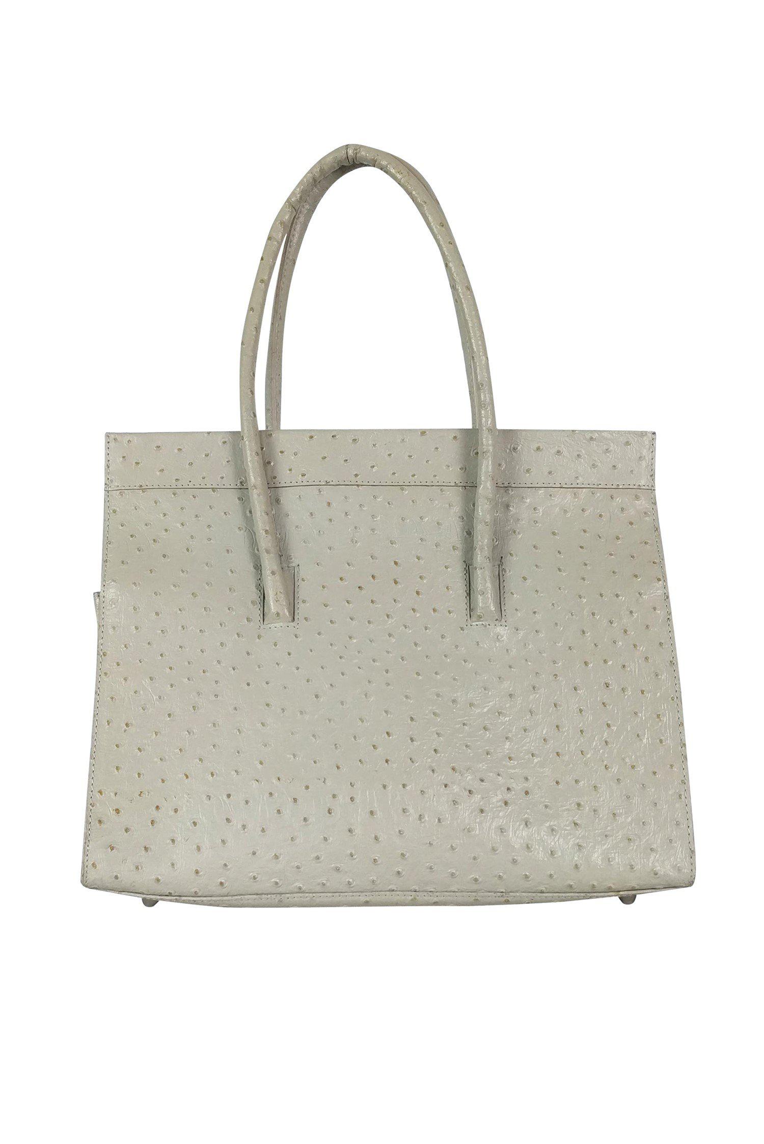Cleo & Patek - Luxurious Cream Textured Tote Bag - A Must-Have!