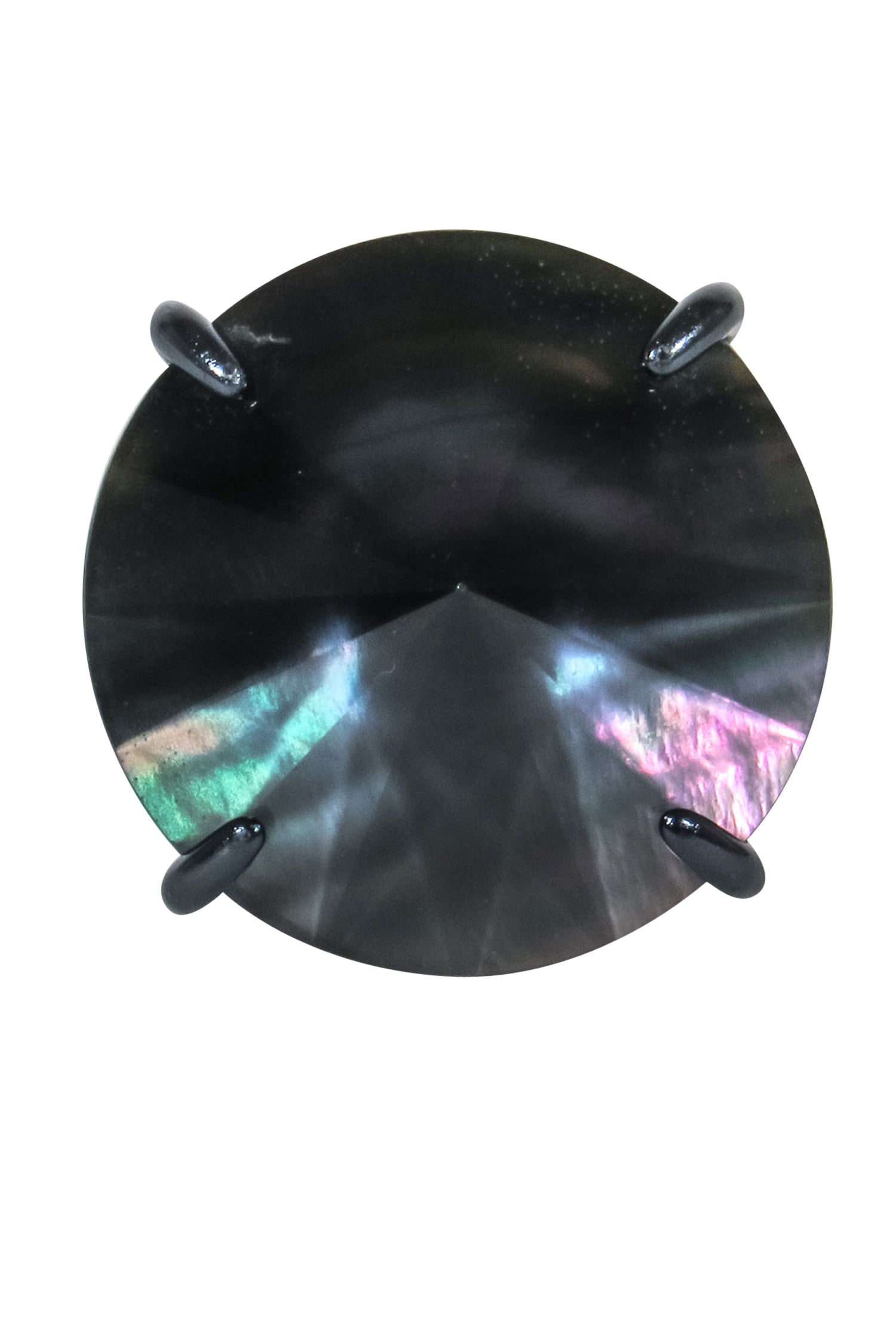 Kendra Scott's Stunning Large Black Gem Statement Ring - Size 7